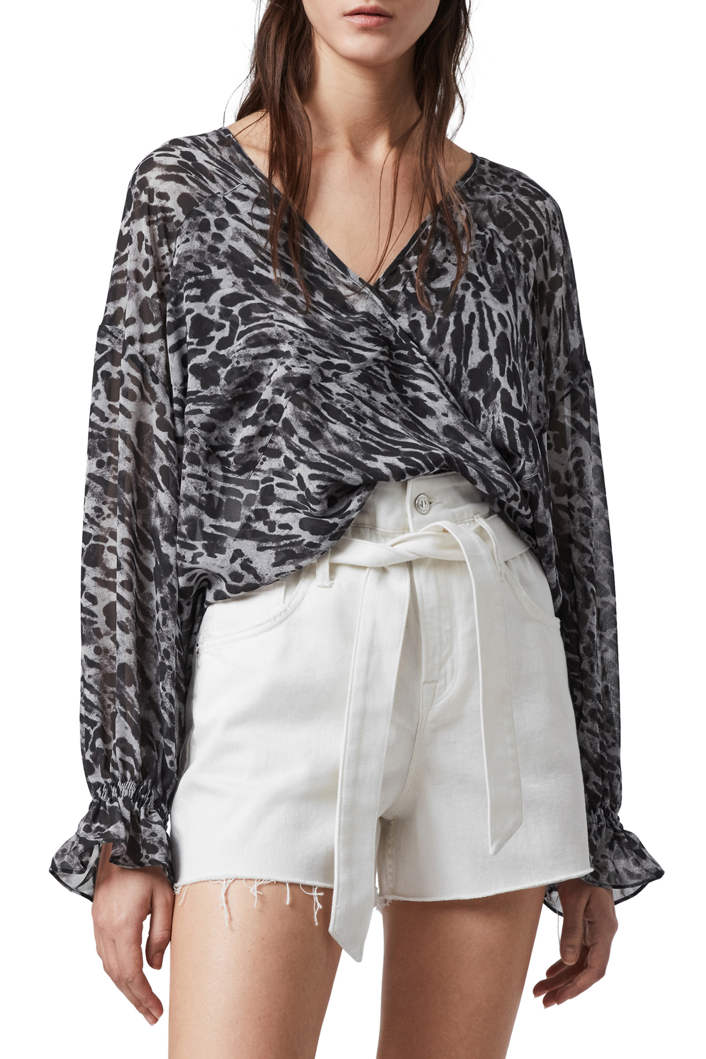 PENNY AMBIENT TOP PALE GREY 1