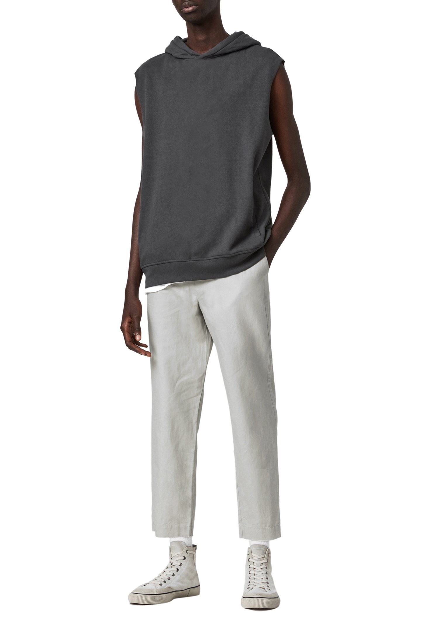 LUCKETT TROUSER CLAY GREY 1