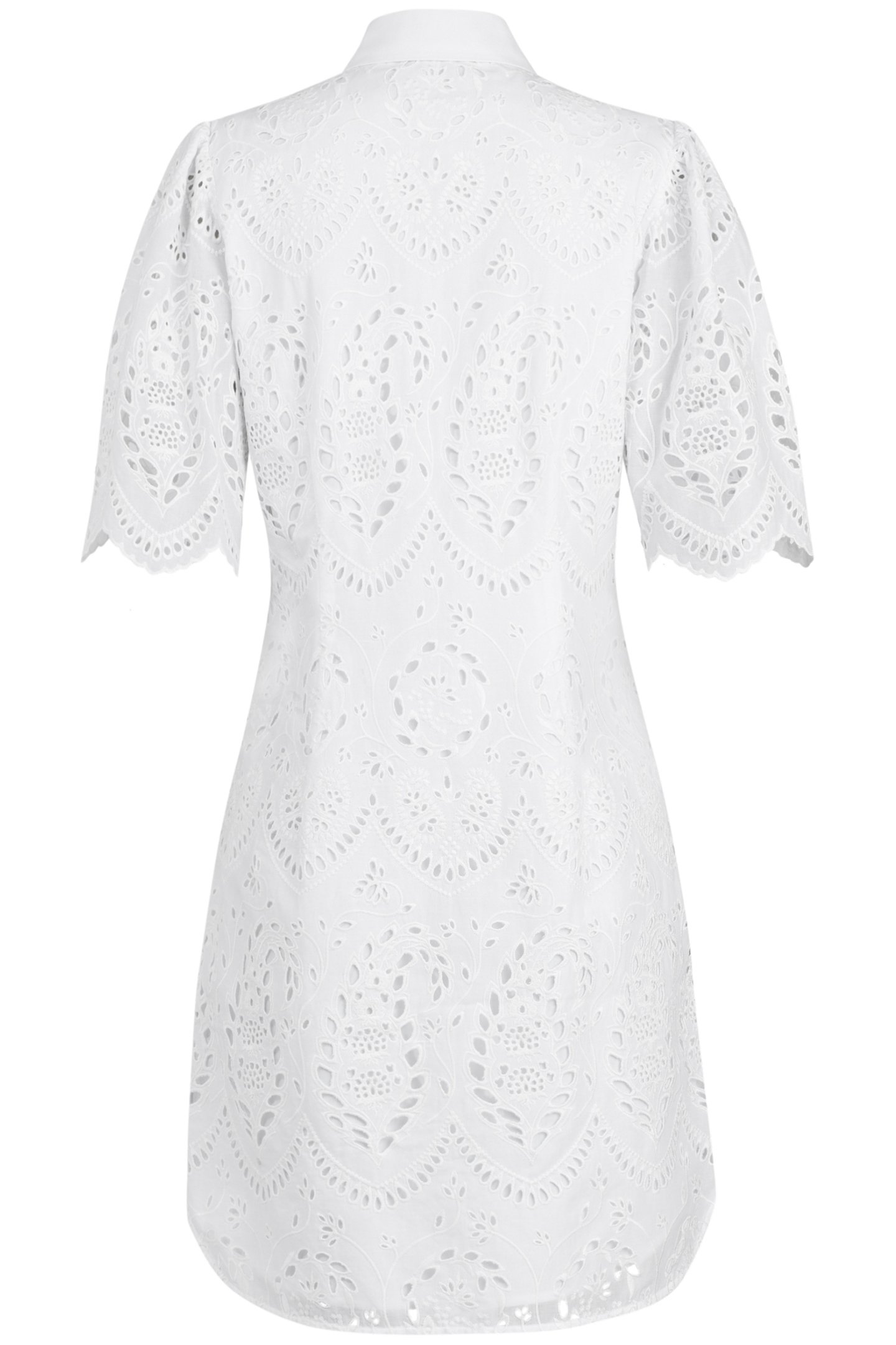 CECEE DRESS CHALK WHITE 2