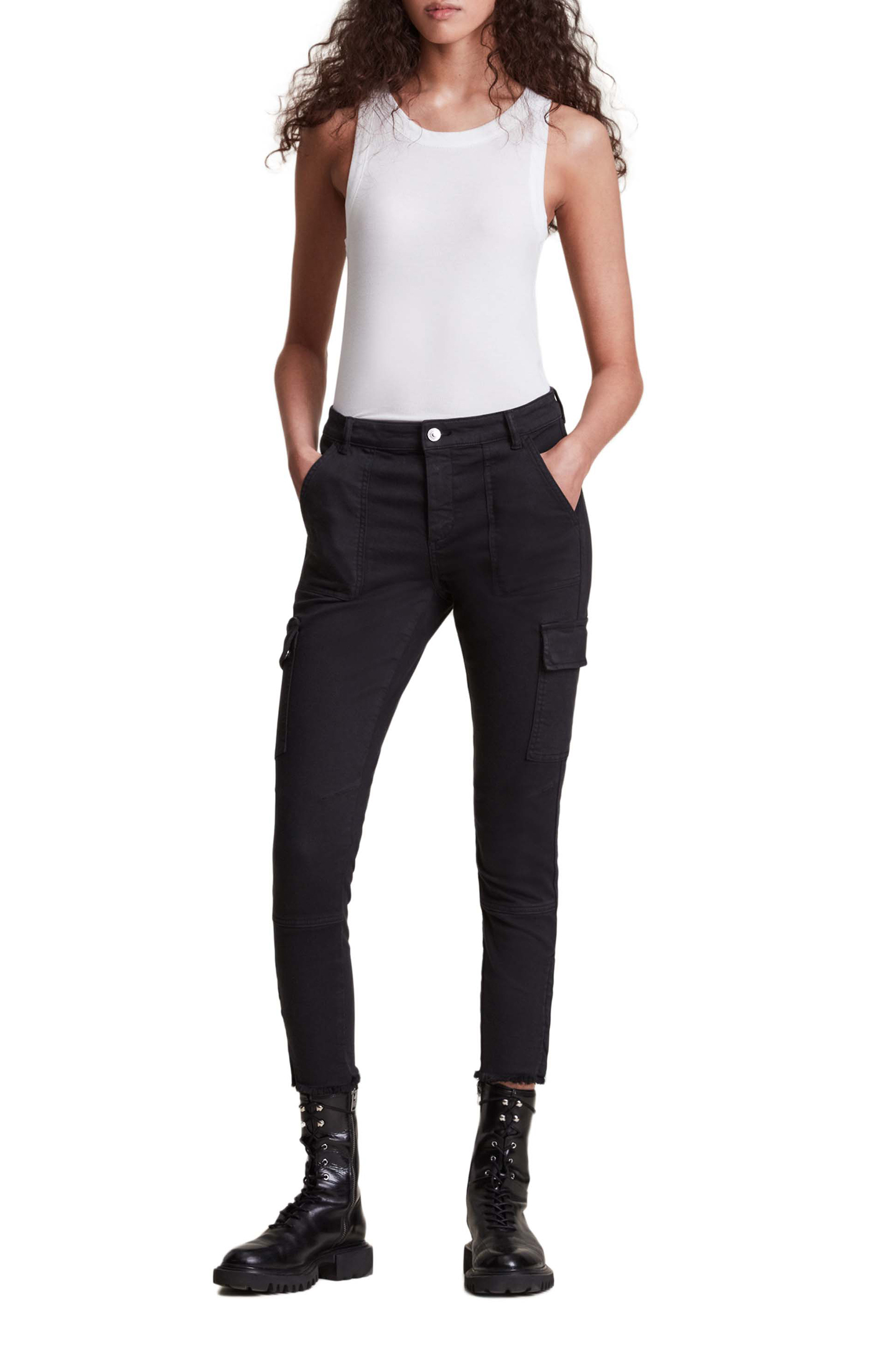 DURAN SKINNY CARGO BLACK 2