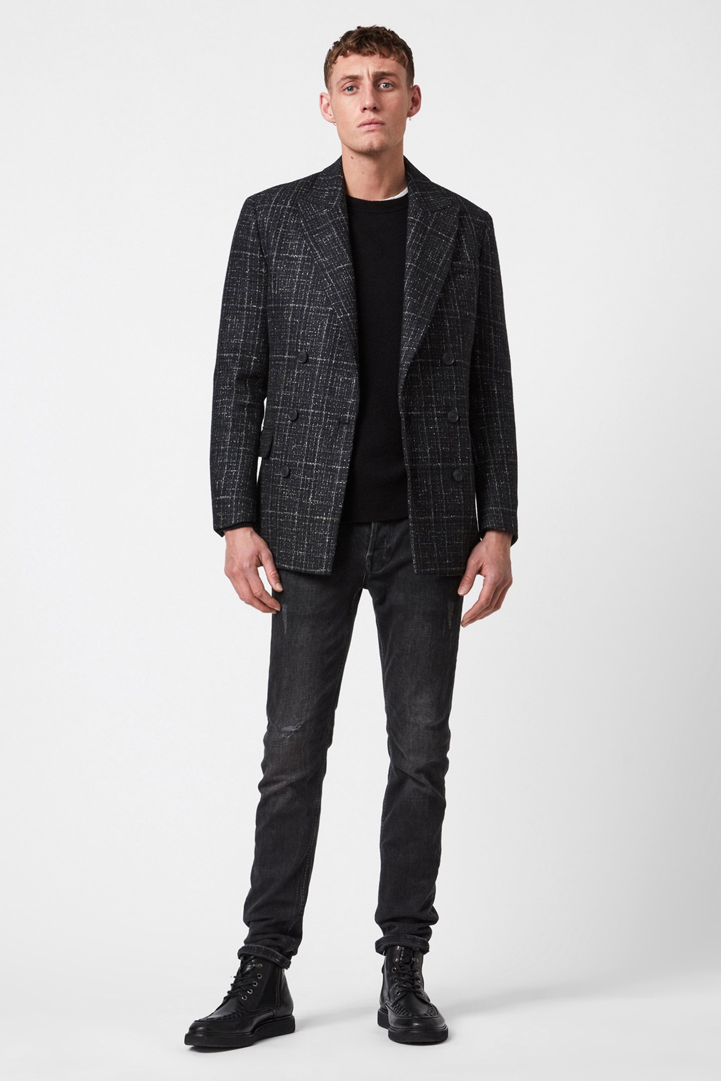 MERCER BLAZER BLACK 2