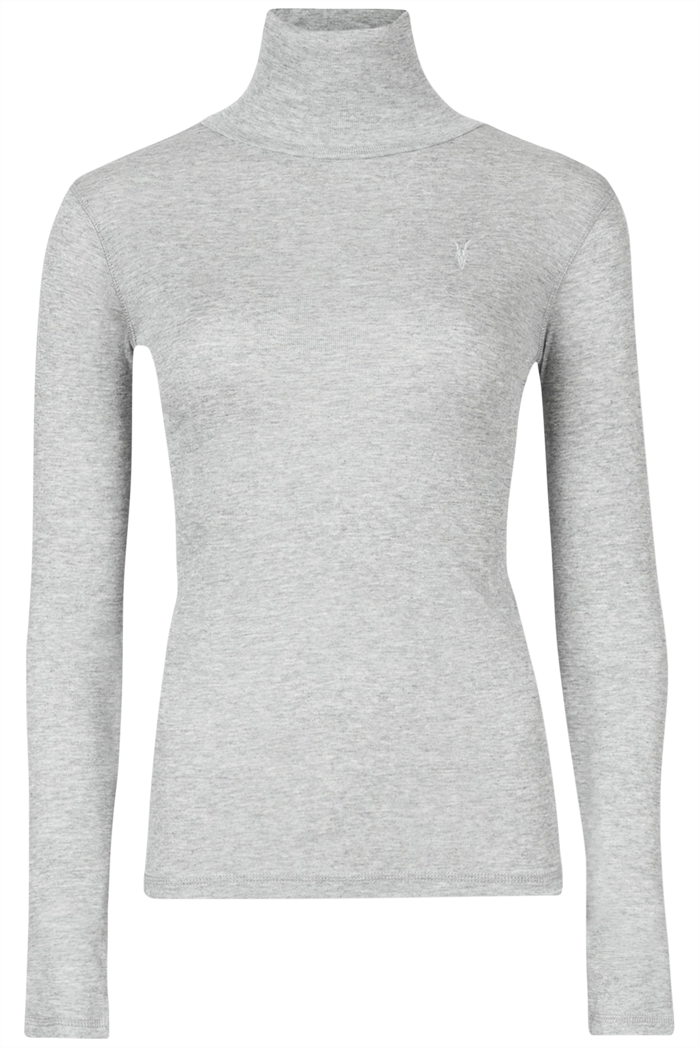 FRANCESCO ROLL NECK GREY MARL 3