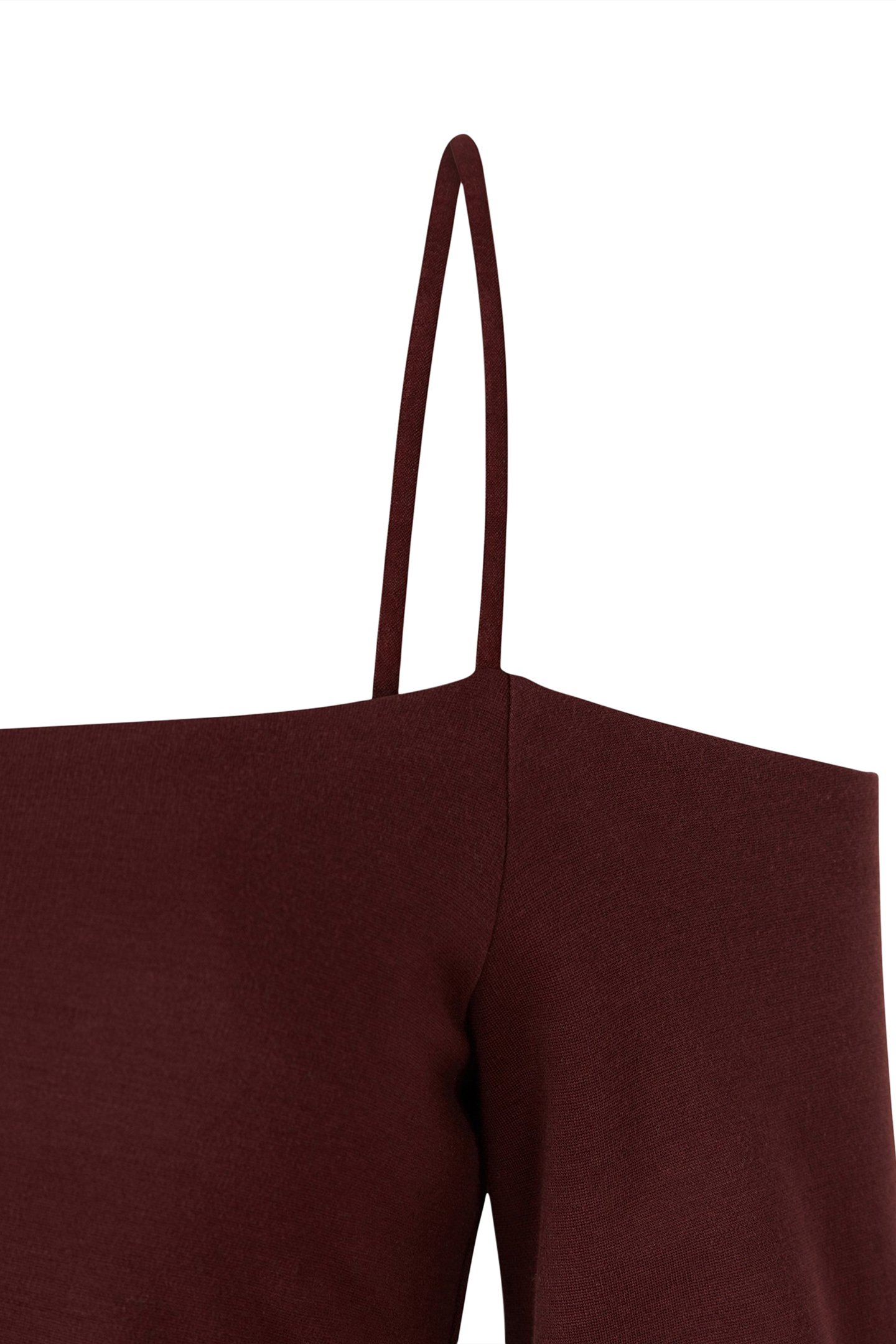 AUDERY BODYSUIT BURGUNDY RED 4