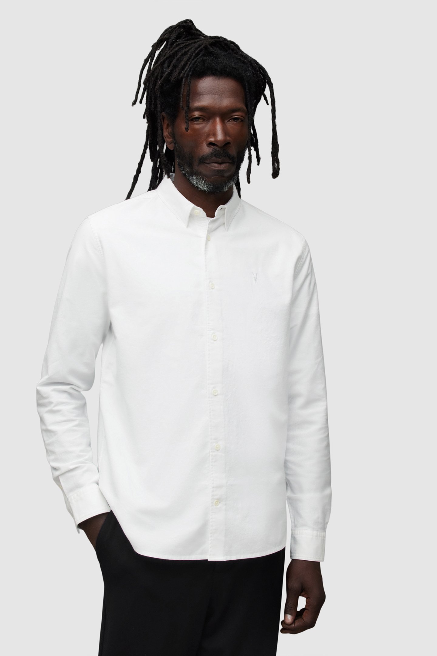 HERMOSA LS SHIRT WHITE by AllSaints