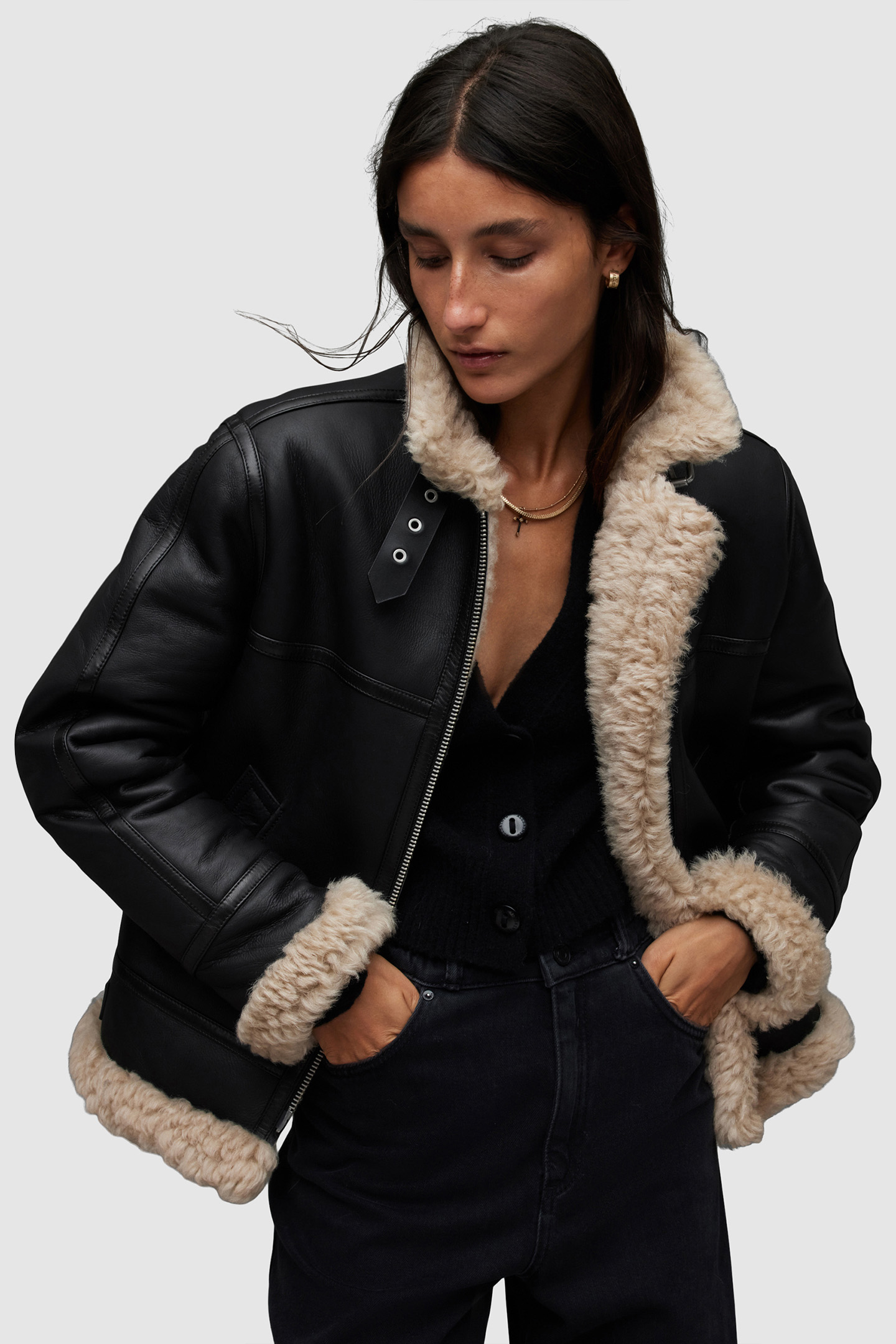 LOREL FLYING JACKET BLACK 6