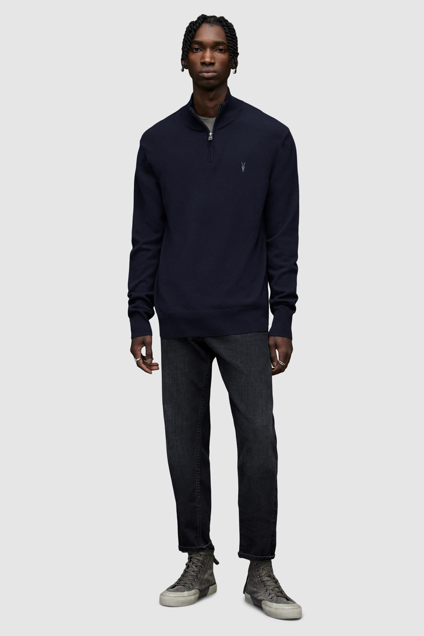 KILBURN ZIP FUNNEL DEEP BLUE 3