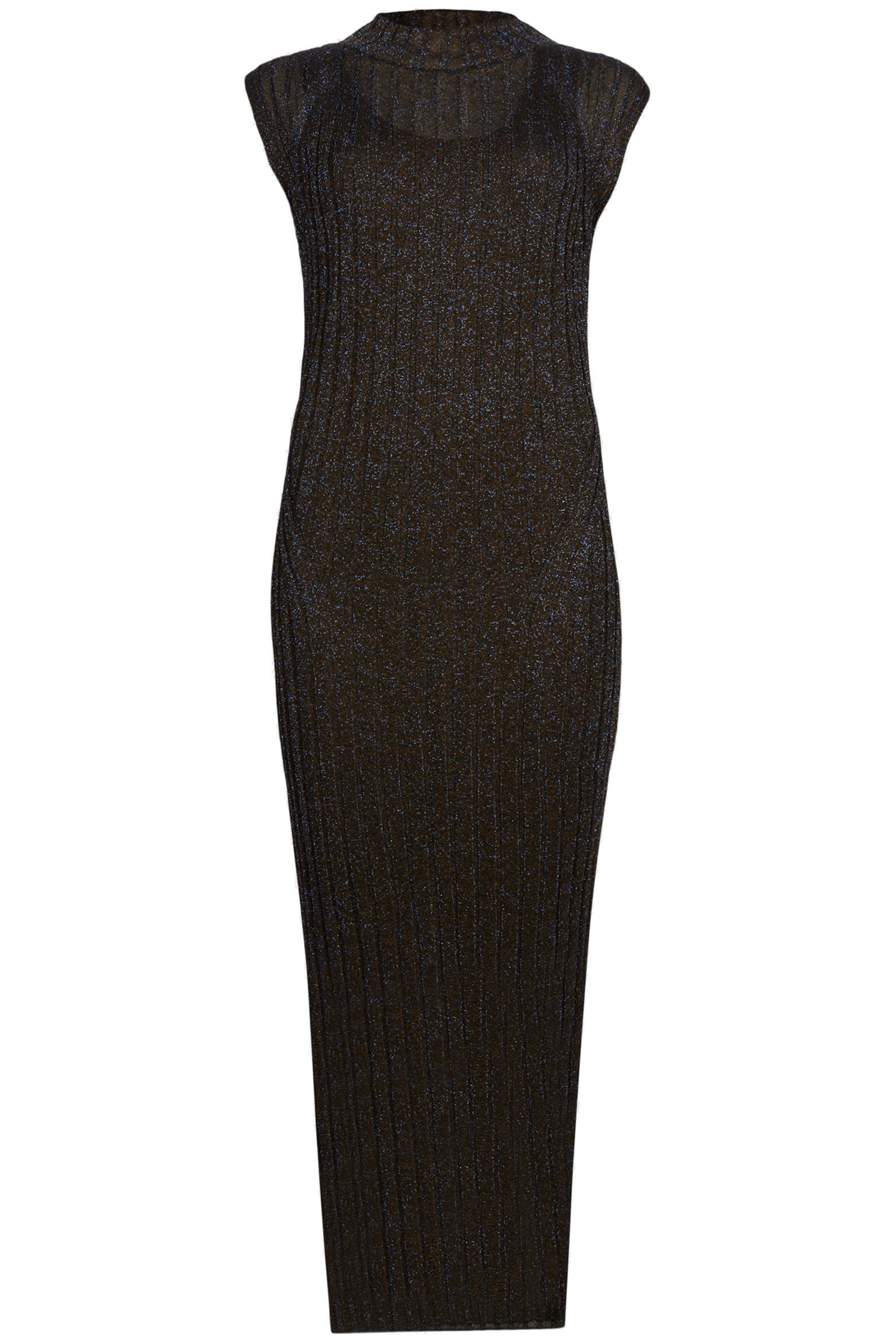 PATRICE DRESS BLACK/ROYAL BLUE 3