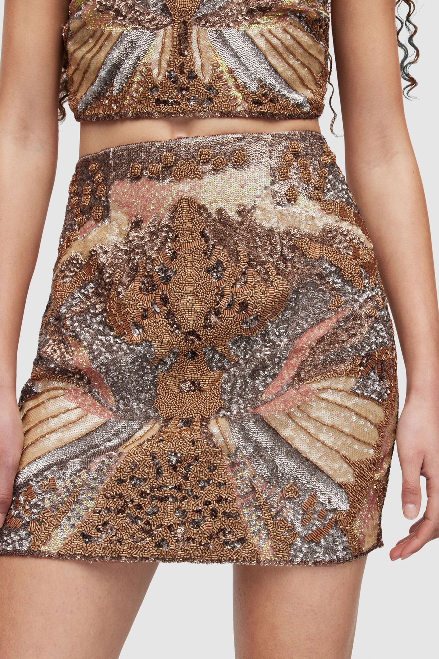 JAMILIA EMB SKIRT GOLD 6