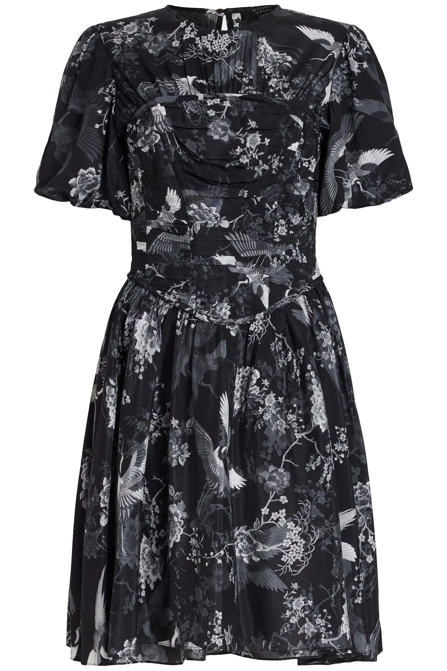 ALI PEGGY DRESS BLACK 4