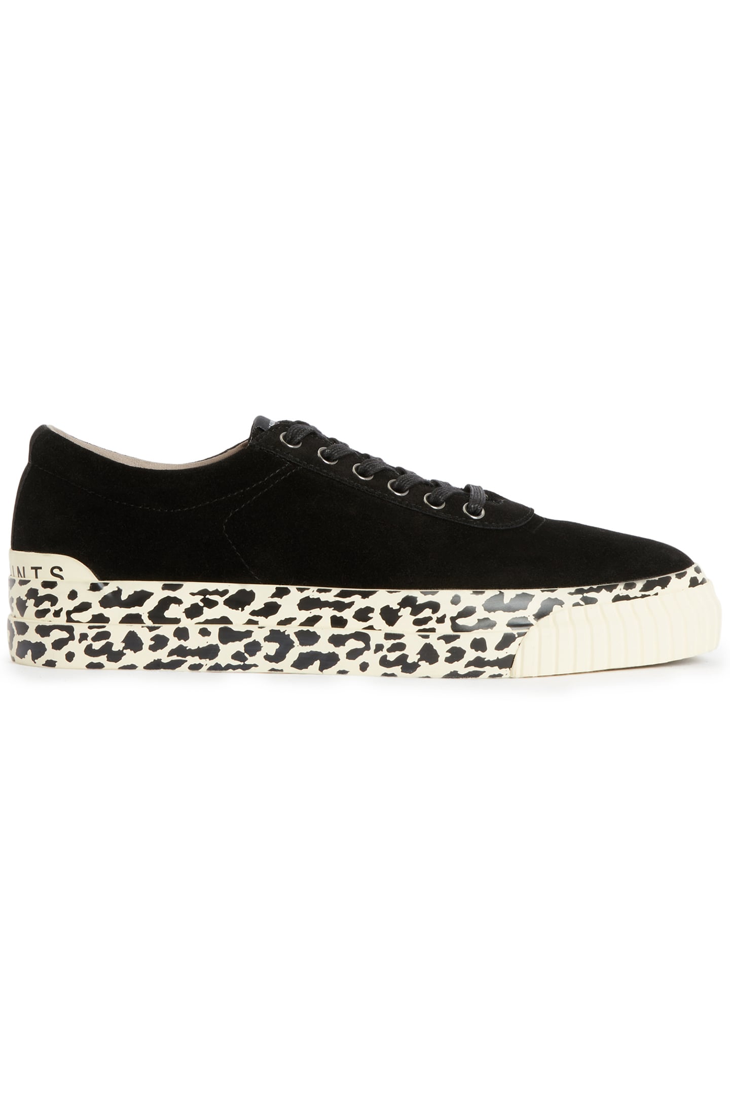 KNOX SUEDE SNEAKER BLACK LEOPARD 1
