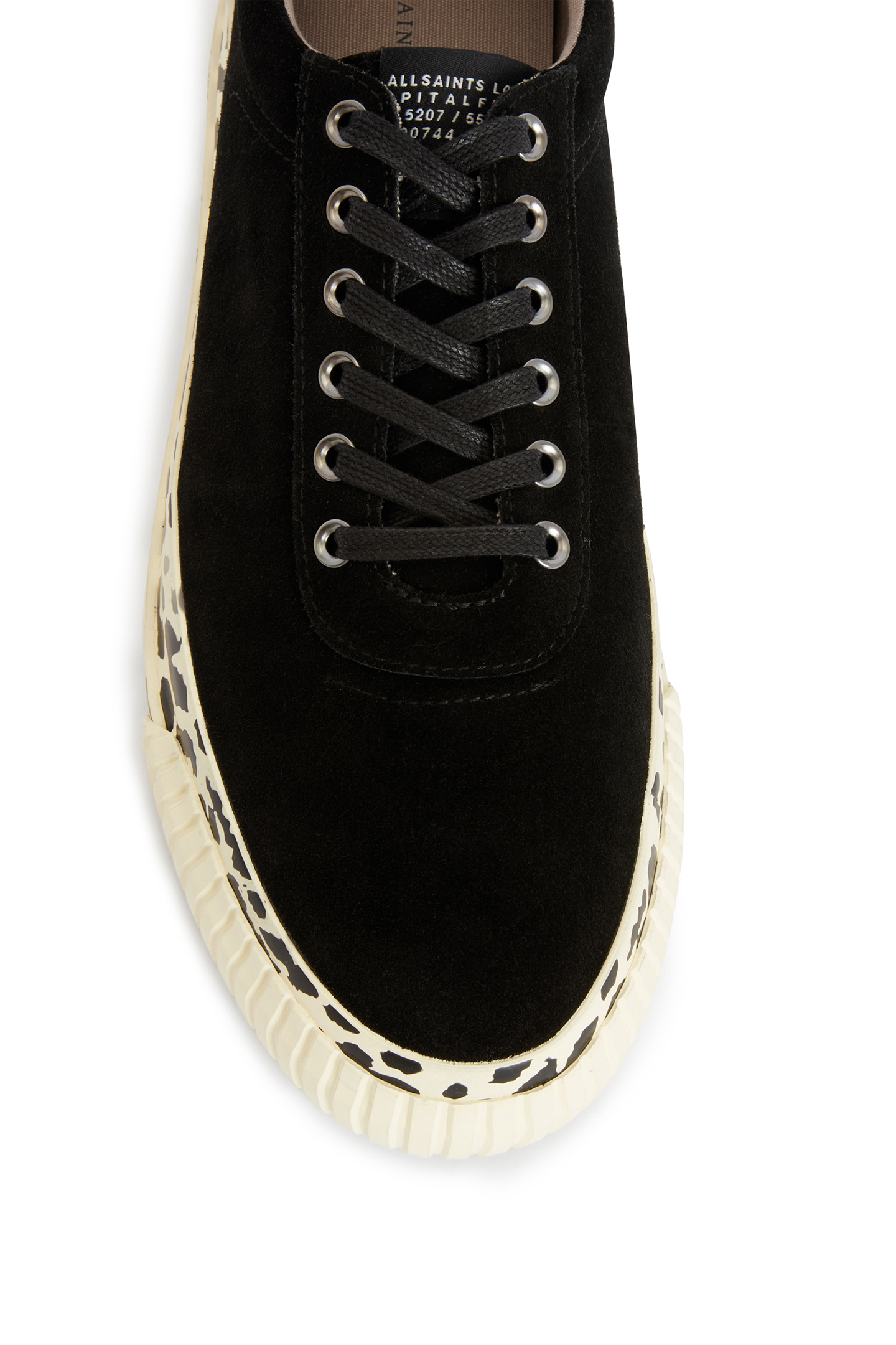 KNOX SUEDE SNEAKER BLACK LEOPARD 6
