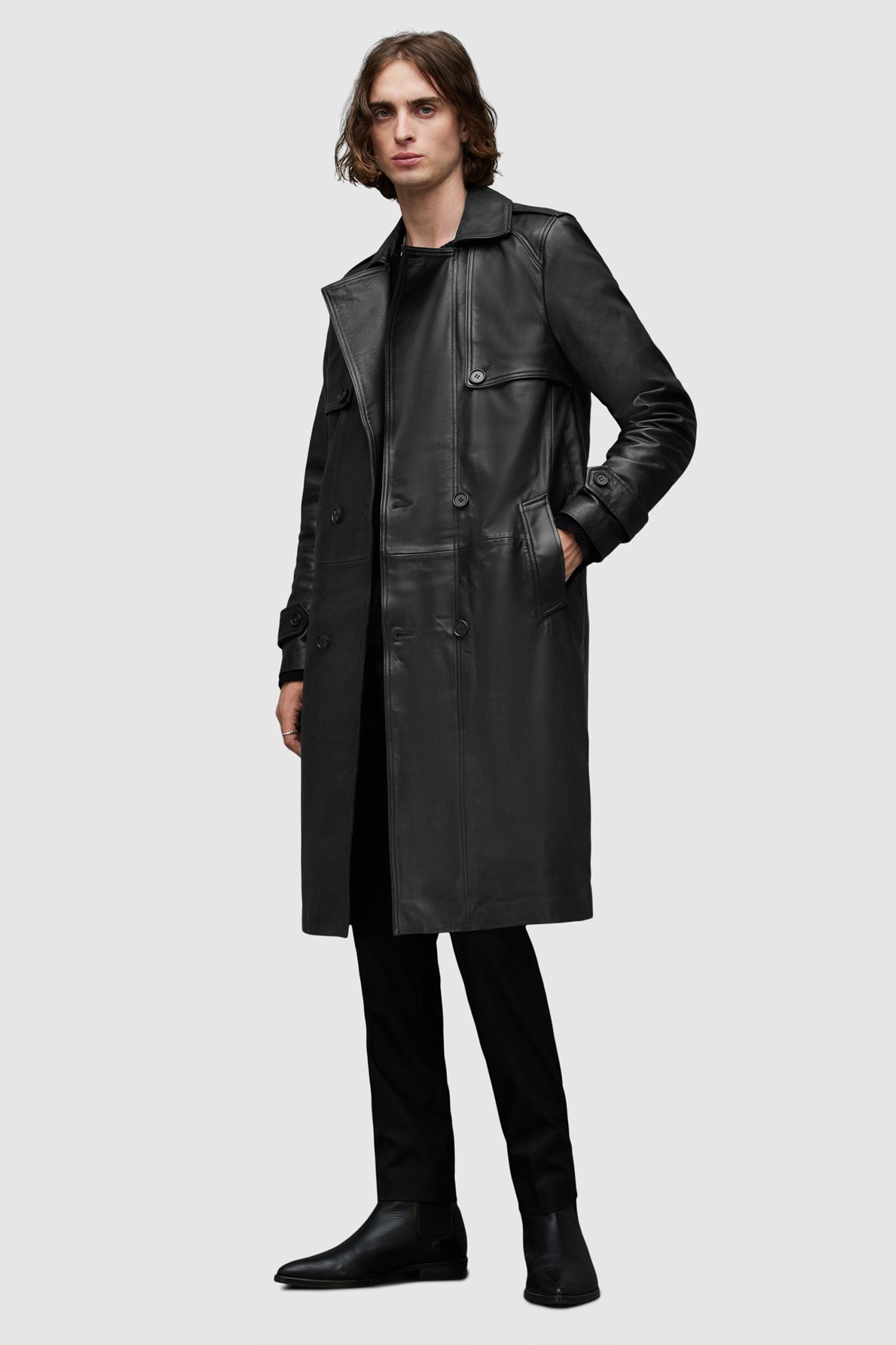 OKEN TRENCH COAT BLACK 2