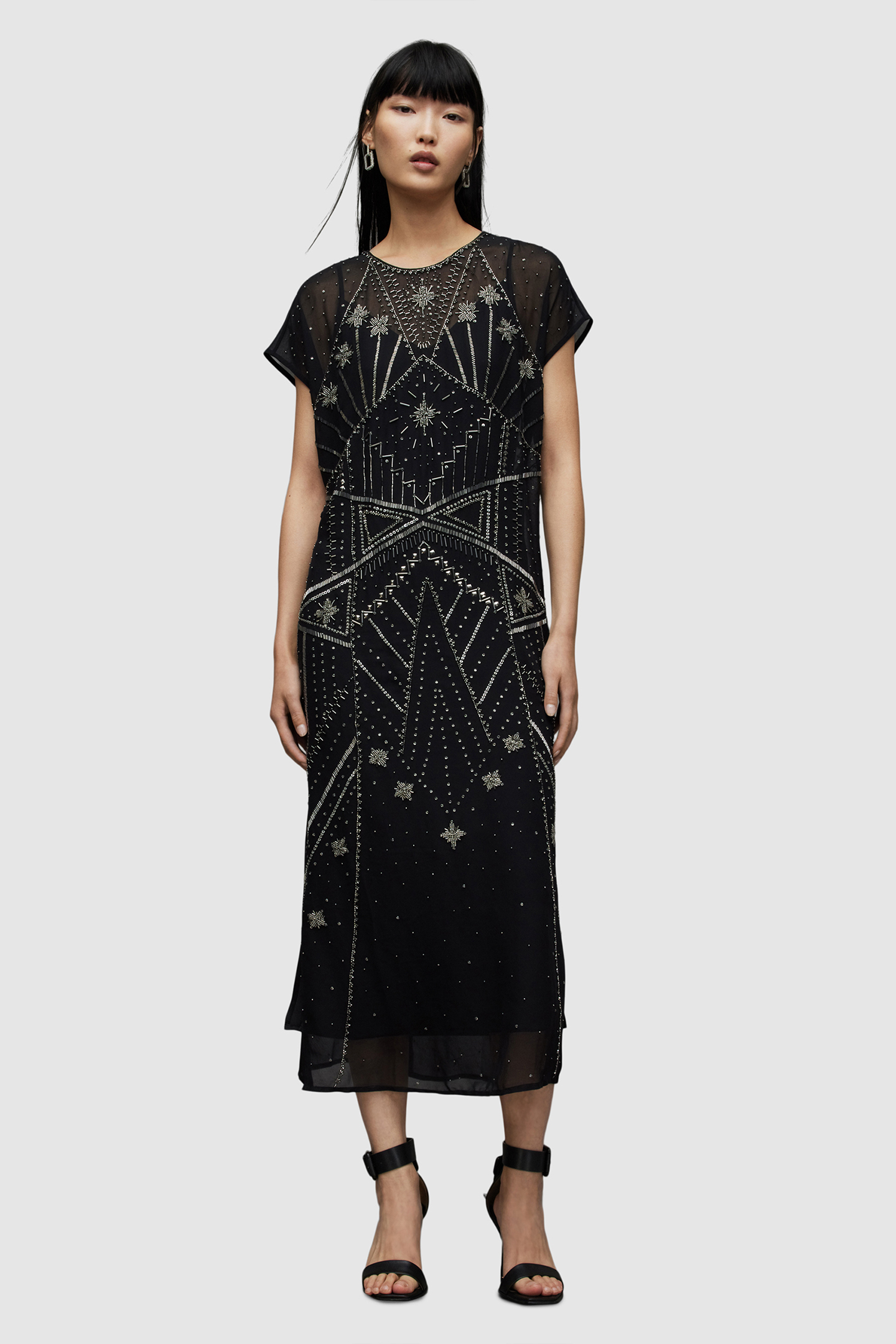 ETTA EMB DRESS BLACK 1