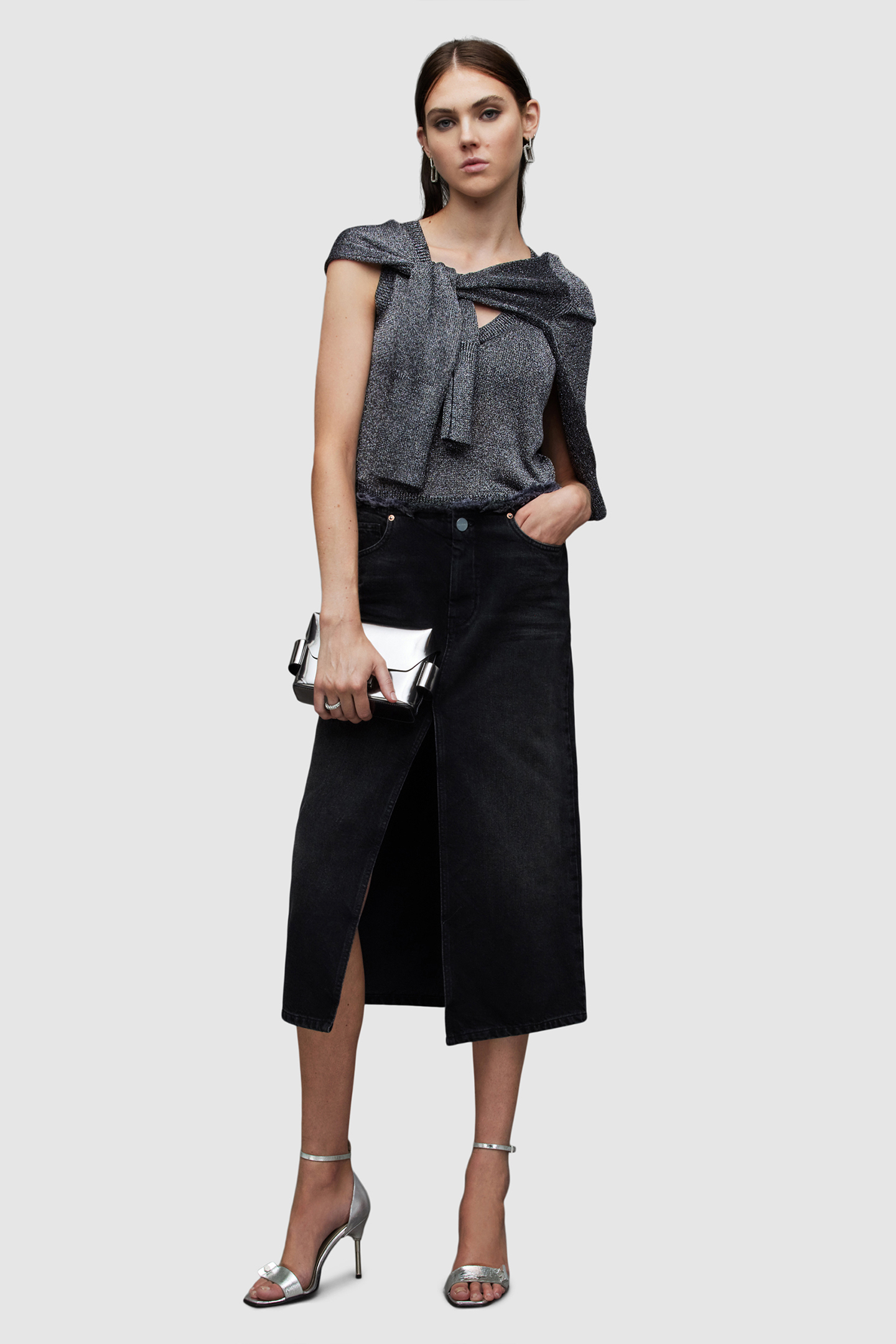 LYRA GLITTER TANK SILVER 5