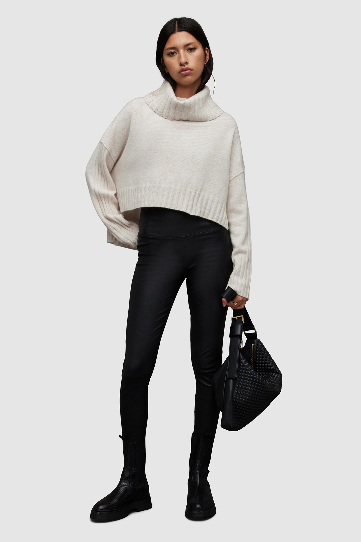 AKIRA CASH JUMPER IVORY WHITE 5