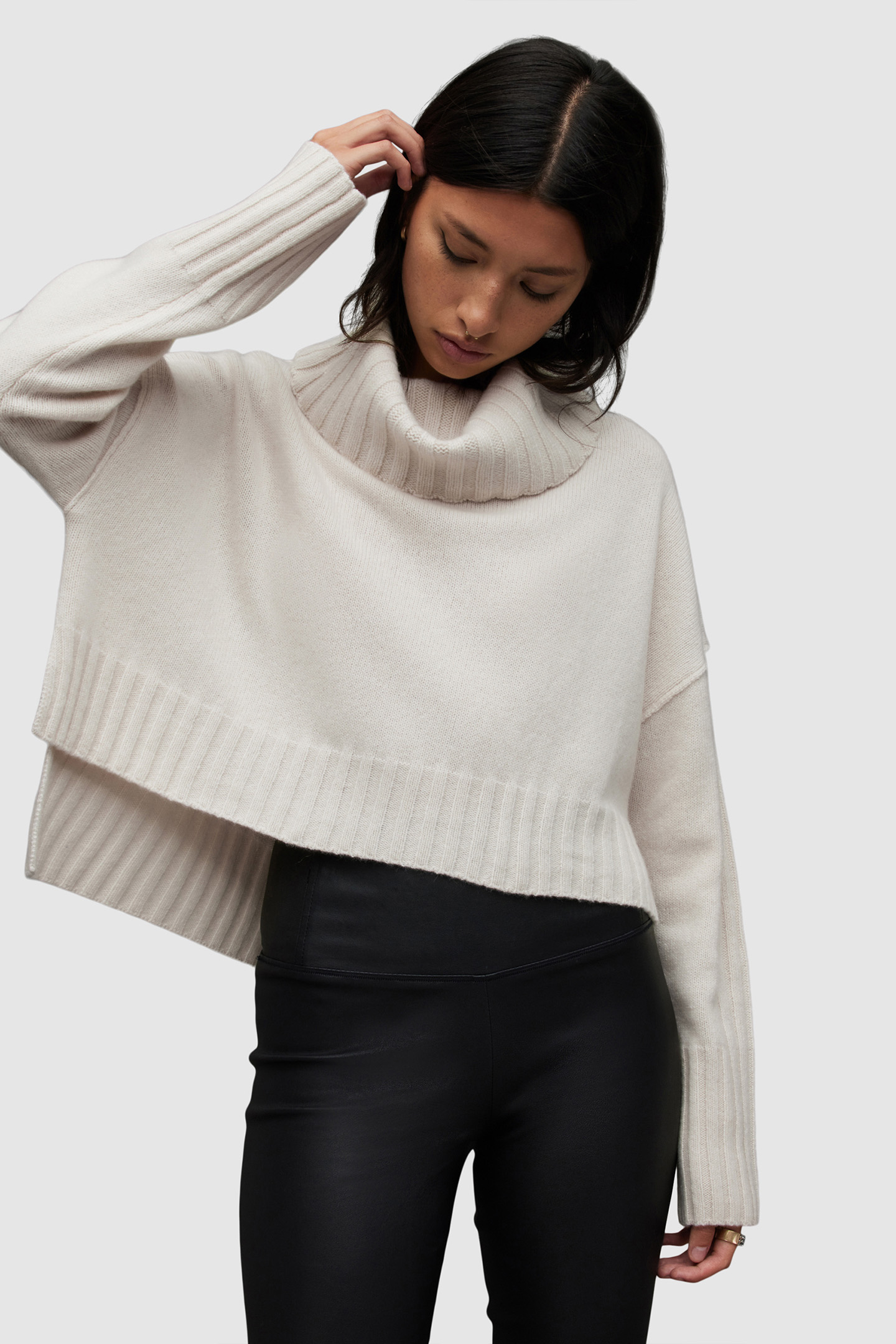 AKIRA CASH JUMPER IVORY WHITE 7