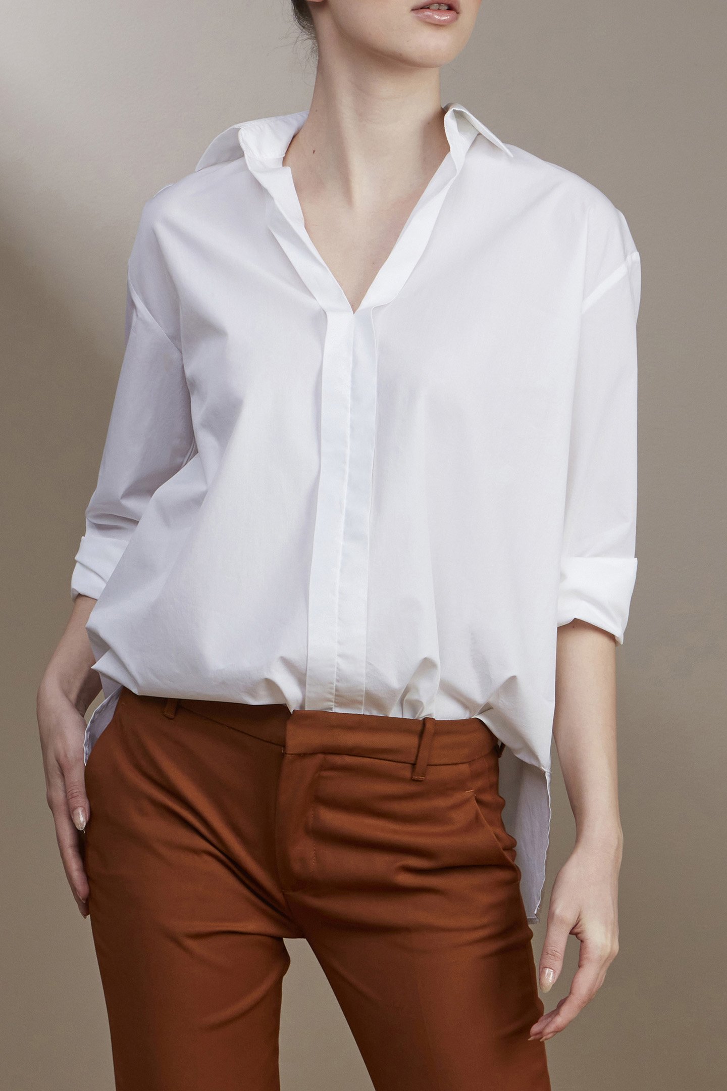CAROLYN, SHIRT WHITE by Stenströms