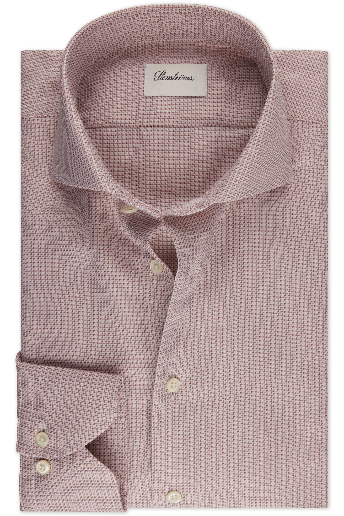FITTED BODY/11, RC CUFF LIGHT PINK PATTERN by Stenströms