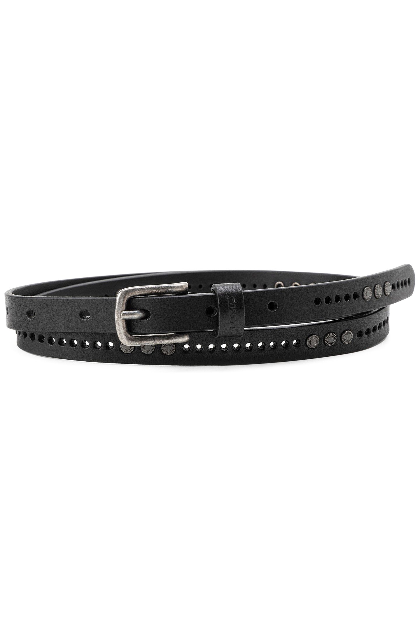 EMBELLISHED BELT CAVIAR by Levi's
