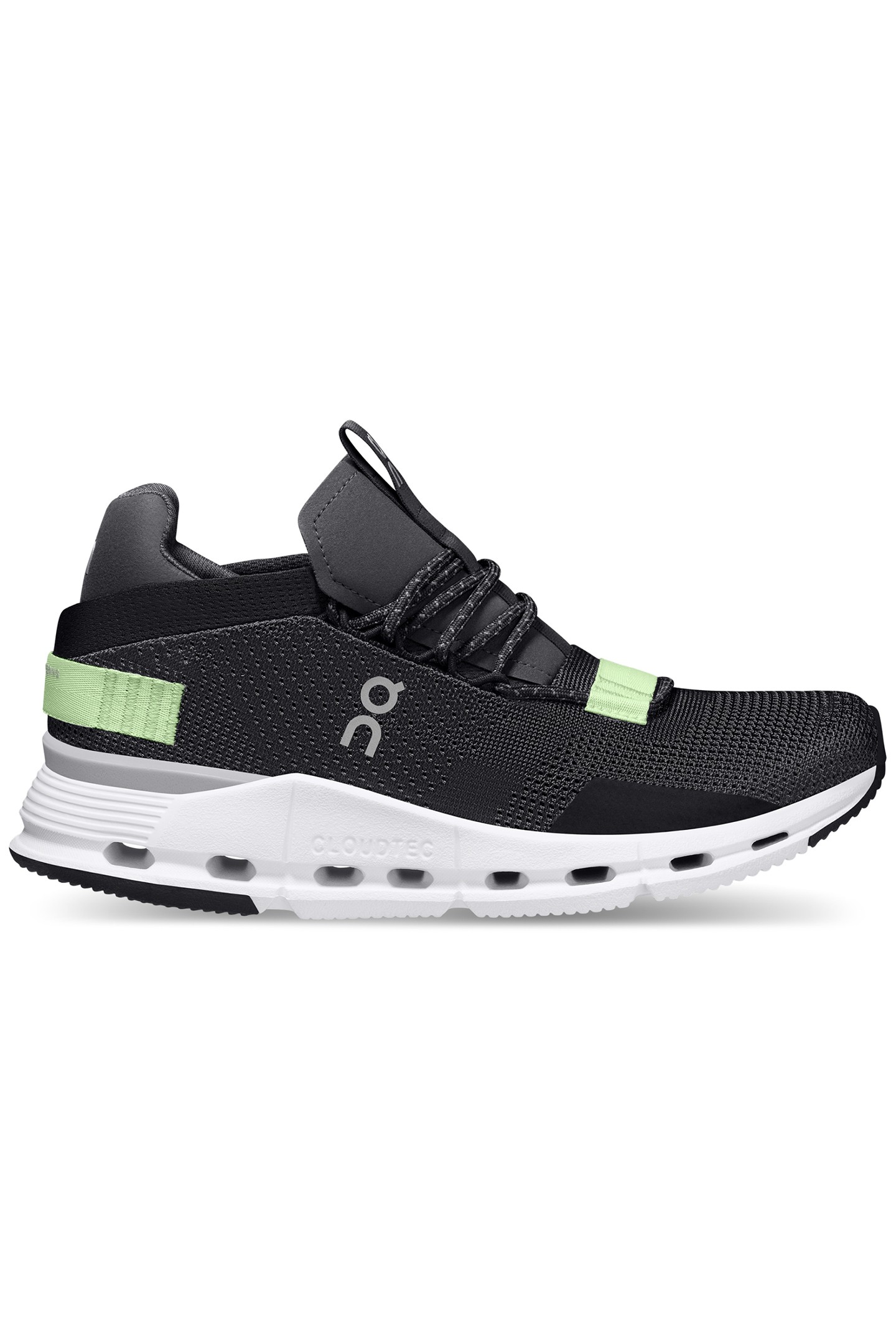On Cloudnova 1 Eclipse Meadow Maat: 36 | Hardloopschoenen Outlet | Dames | Zwart