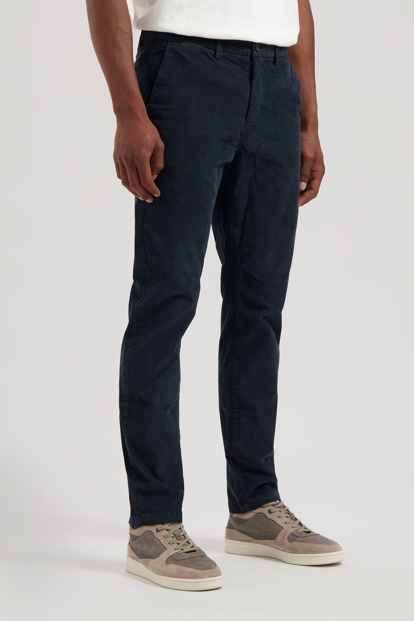 DS_LANCASTER RIBCORD CHINO DK. NAVY 6