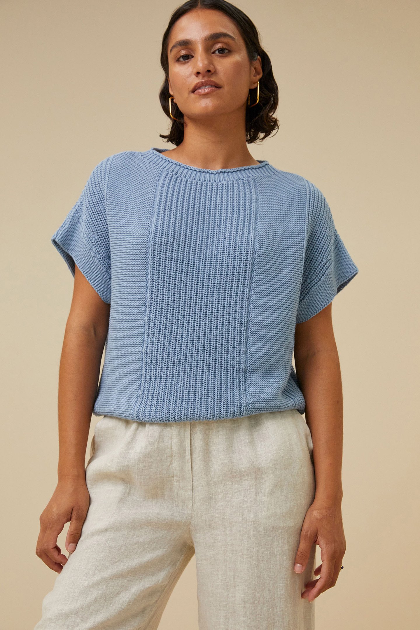 MAX SS PULLOVER OCEAN by BY-BAR