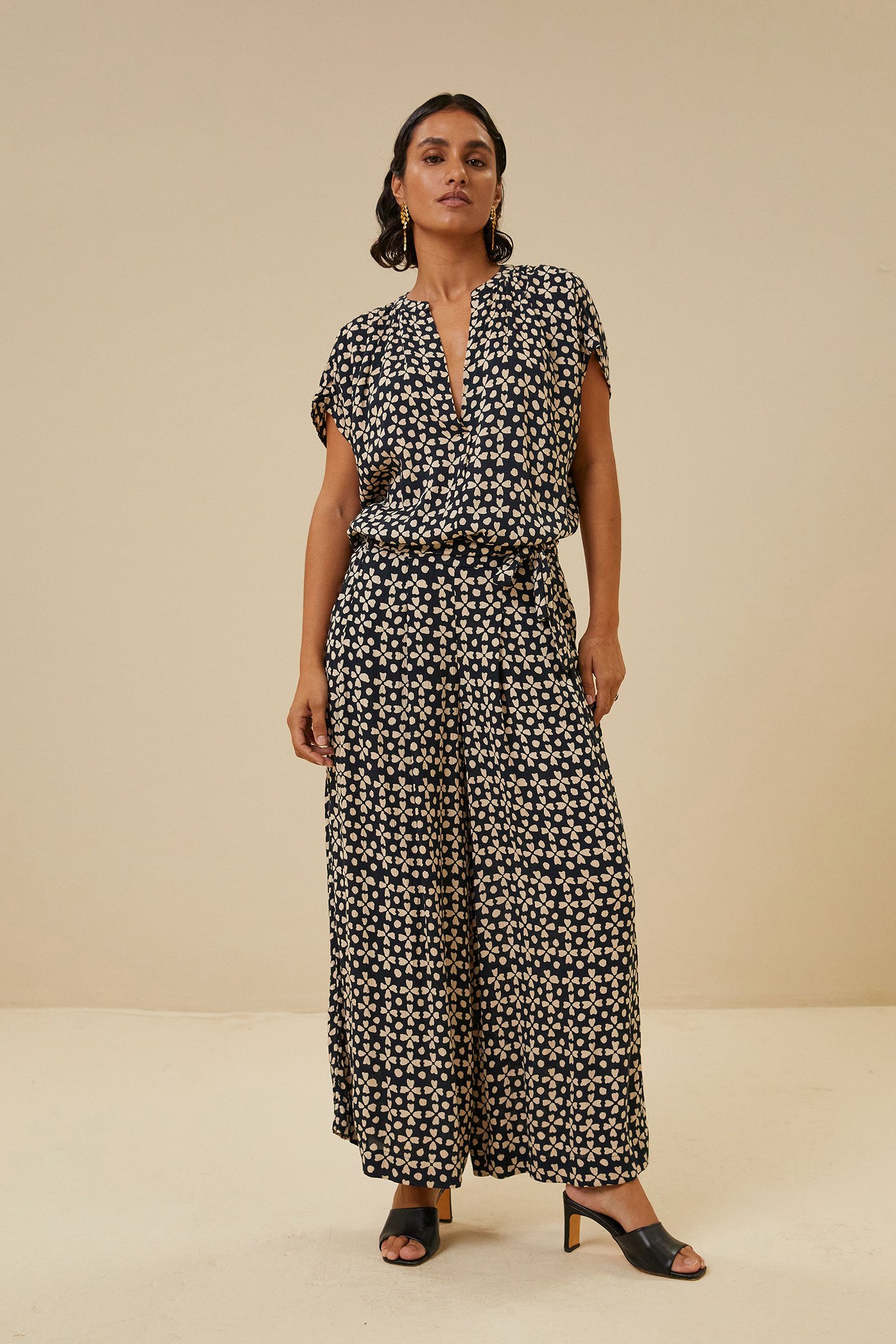 WANDA KHANDI PANT KHANDI PRINT by BY-BAR