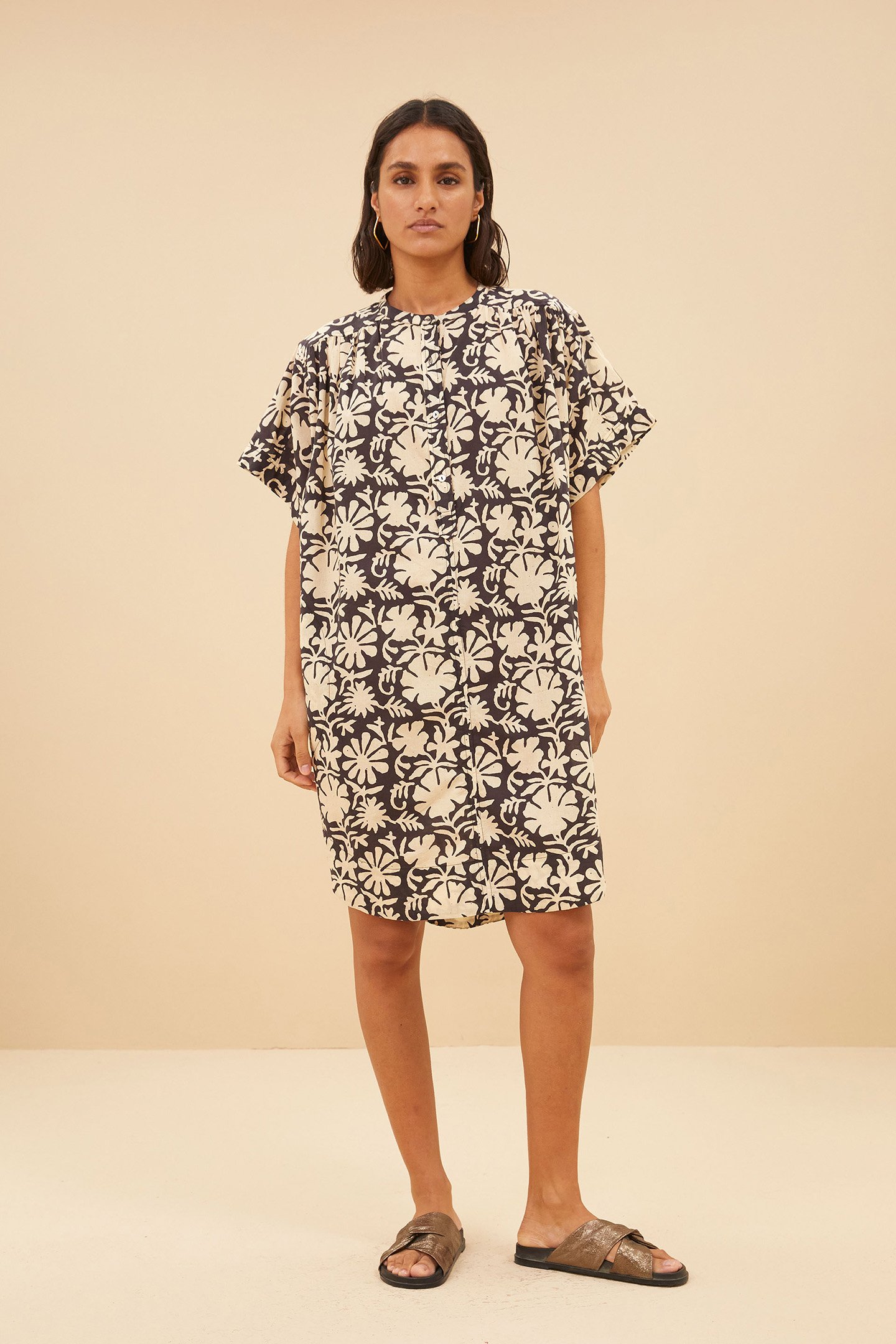 AMBER VEDA DRESS VEDA PRINT by BY-BAR