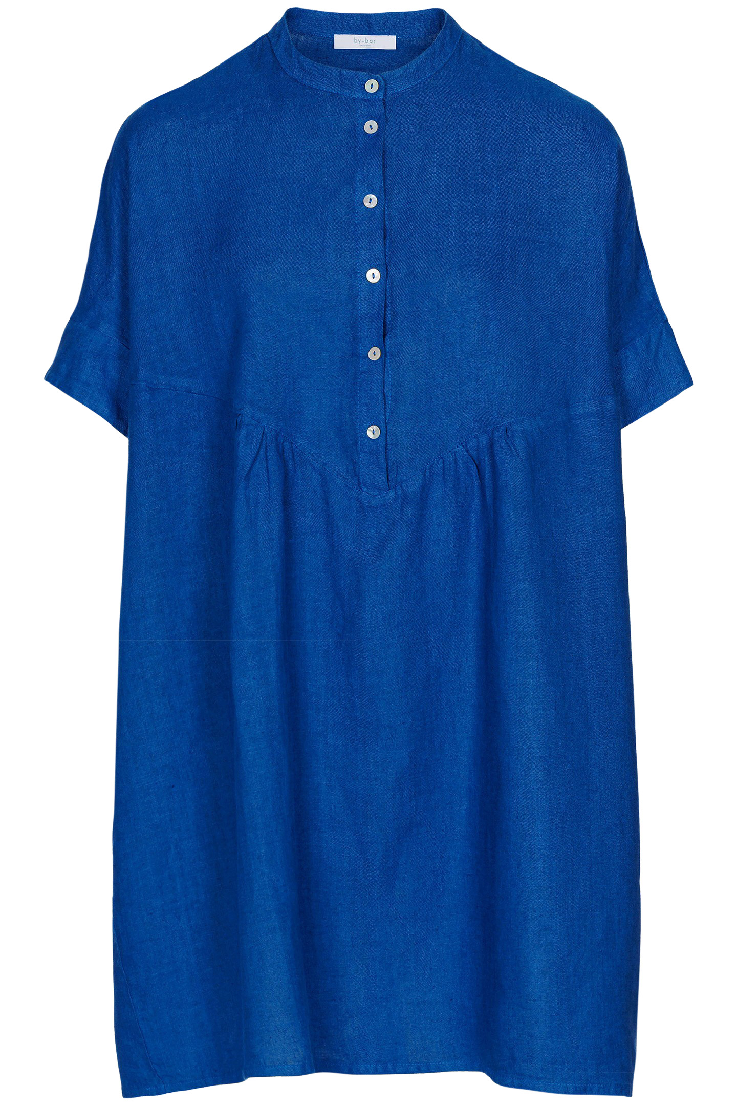 TAIS LINEN DRESS KINGSBLUE 4
