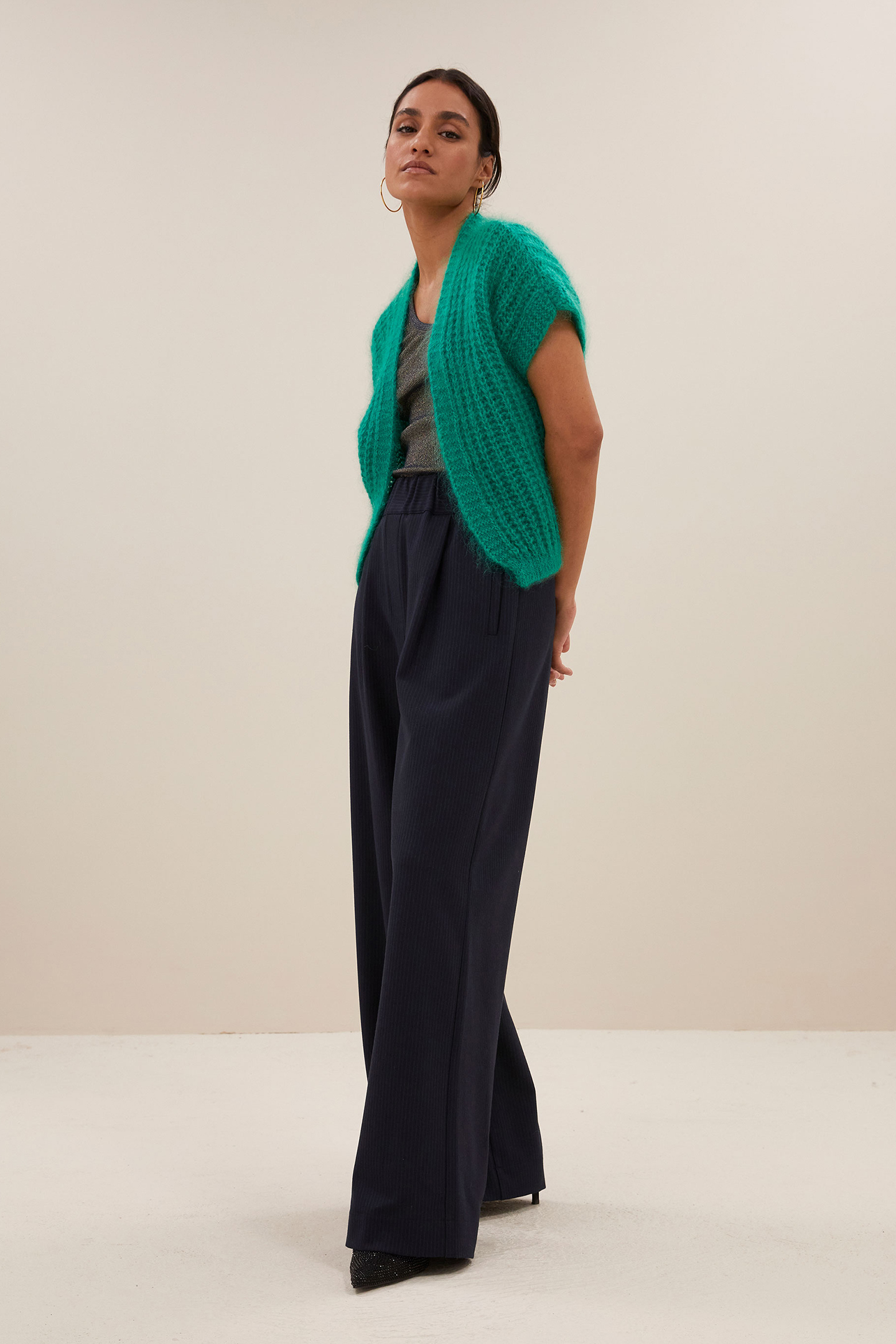 ANNA CARDIGAN BRIGHT GREEN 4