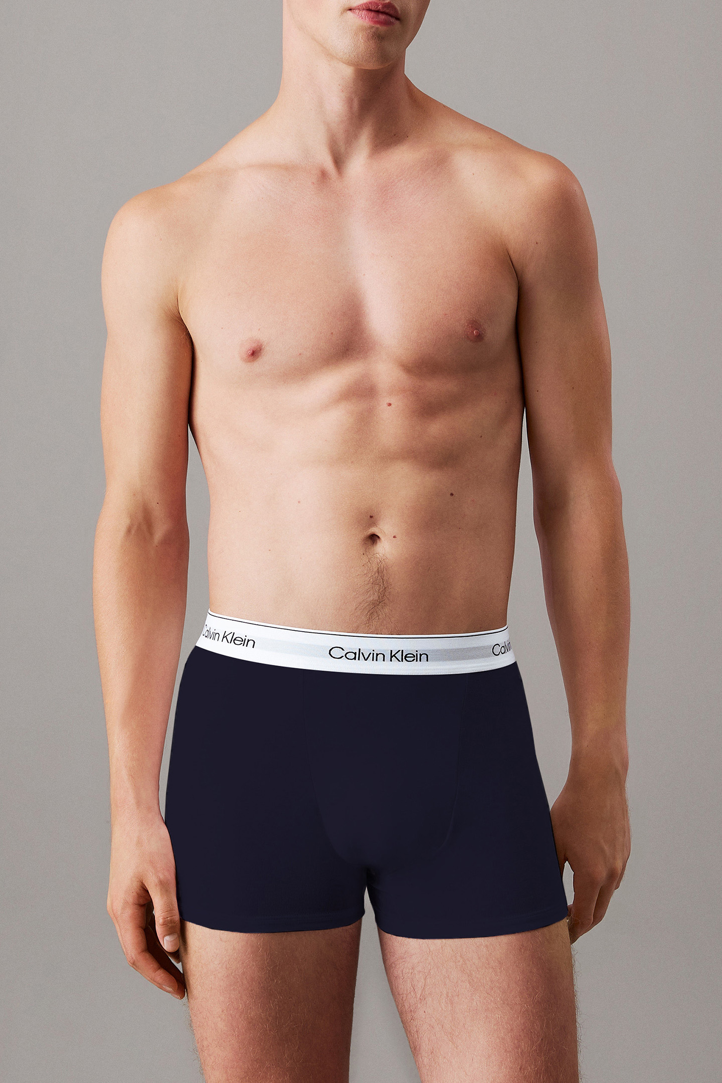 TRUNK 3PK SLINE, MC STR_KEWL LIME, KEWL LIME by Calvin Klein