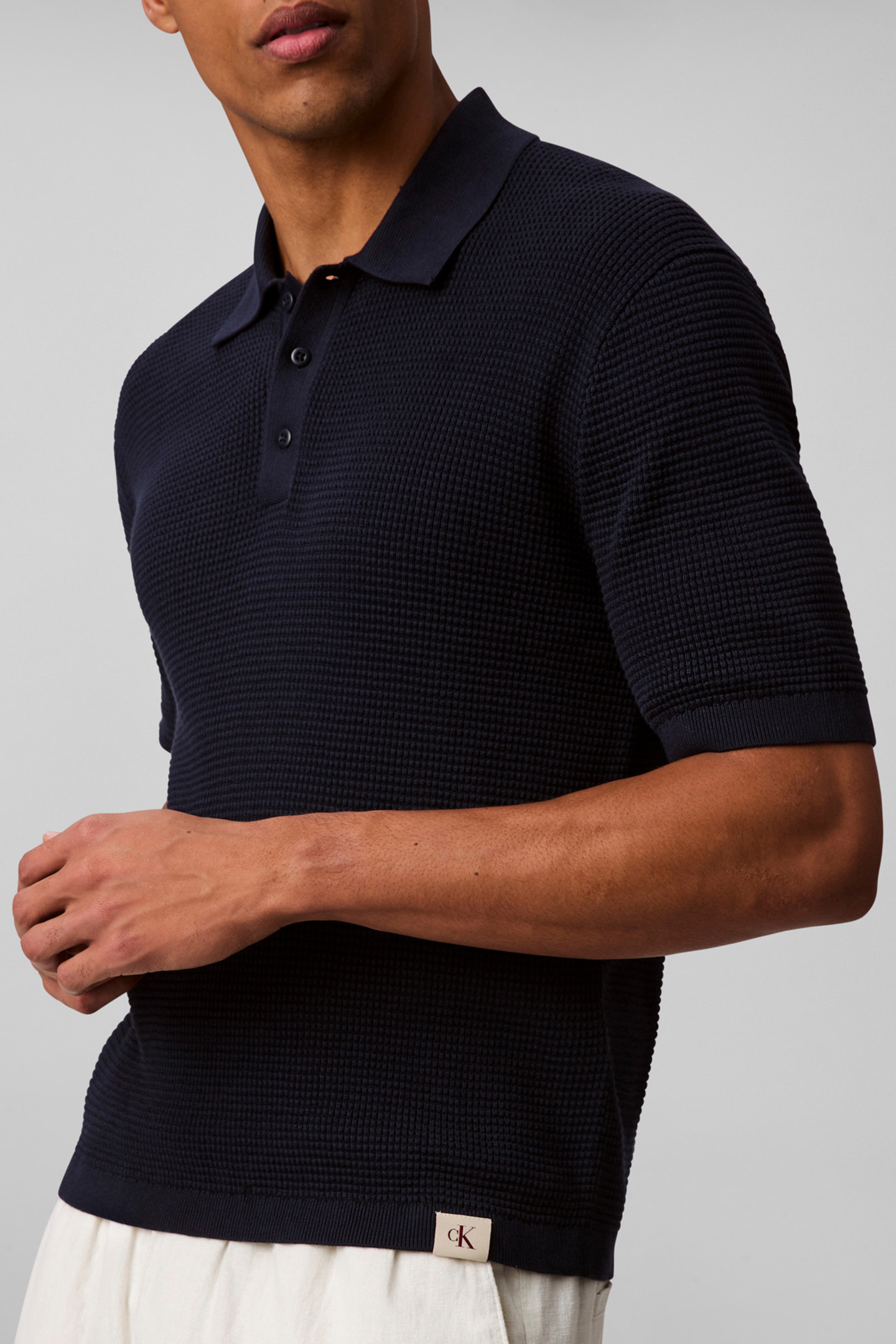 STRAIGHT FIT POLO SHIRT, BLUE 7