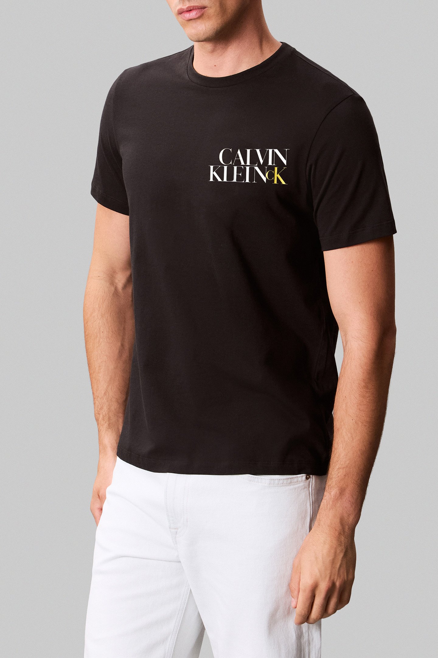 SS 30S EU CK NY WORD BLACK by Calvin Klein