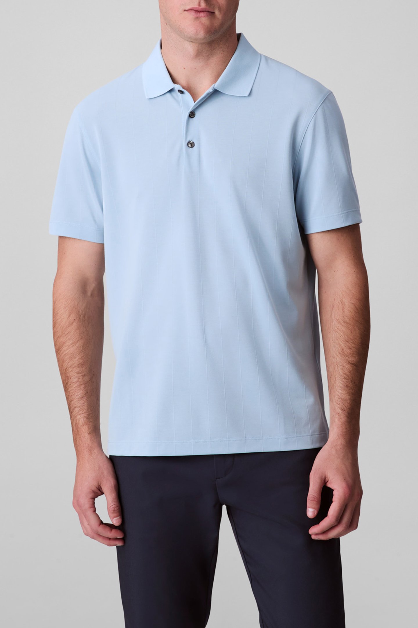 SS STRIPE STRECH JAC WINTER SKY by Calvin Klein