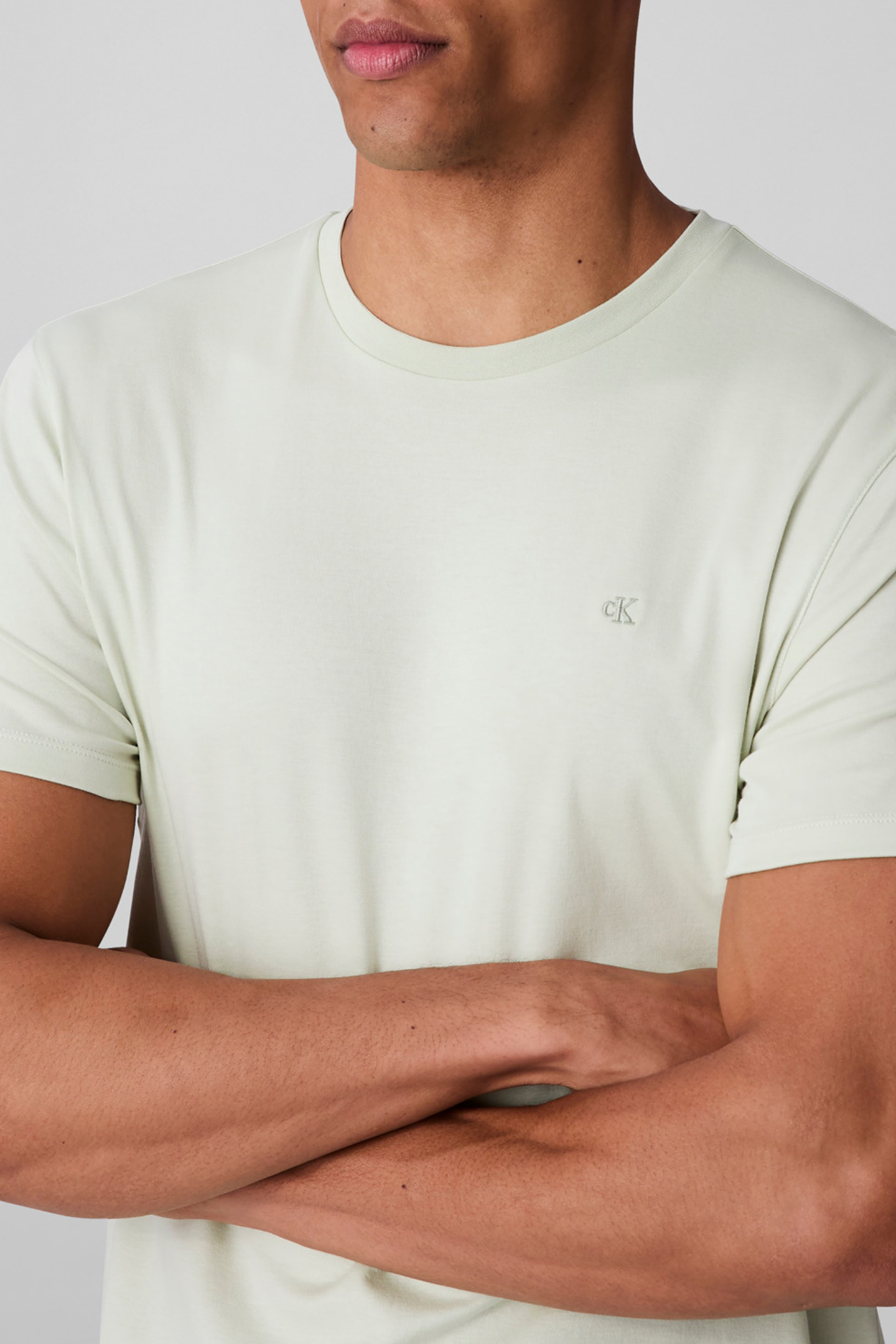 SS SUPIMA CHEST EMB TENDER GREENS 5