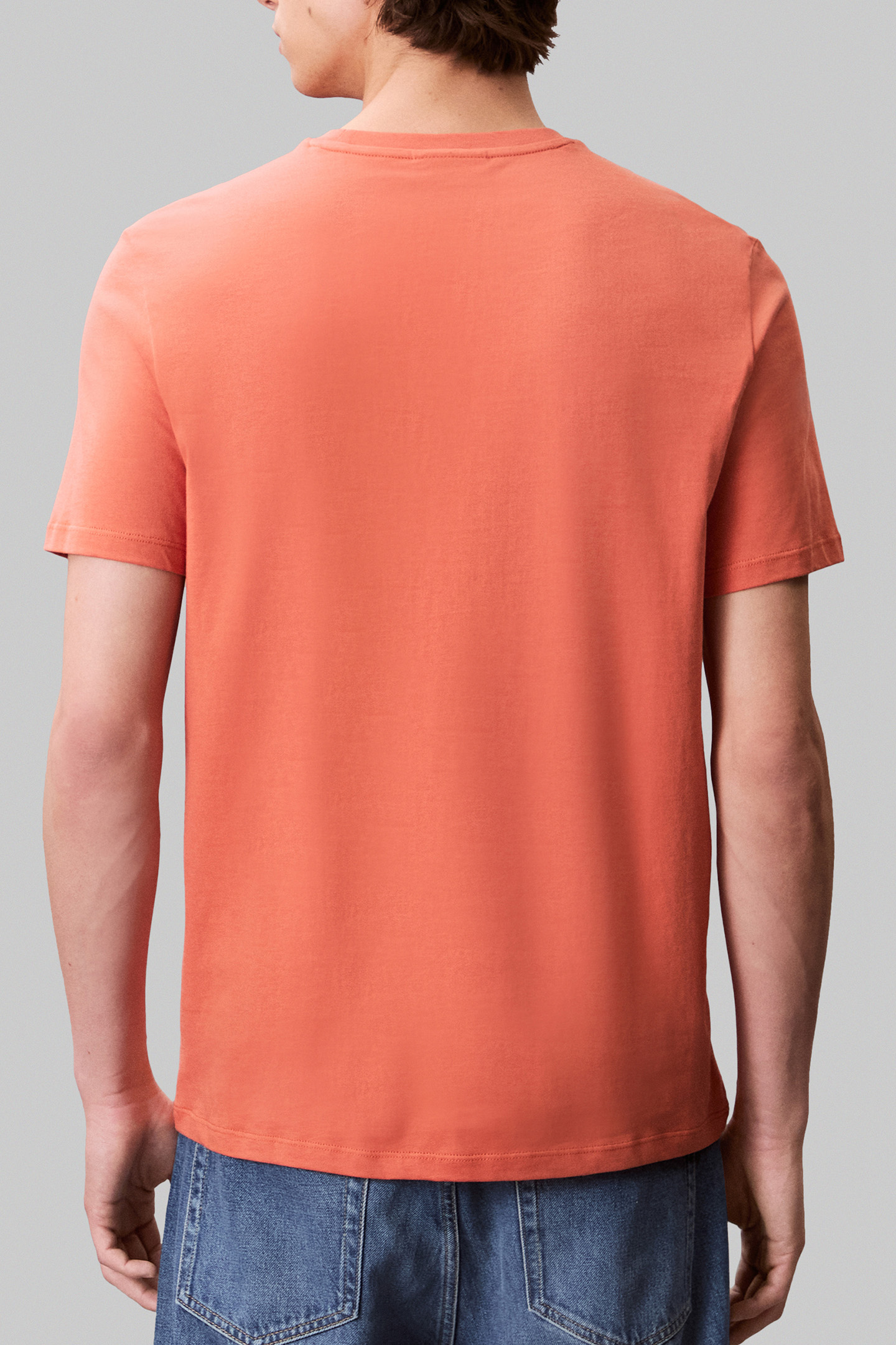 SS SMOOTH CTTN SOLID MECCA ORANGE 2