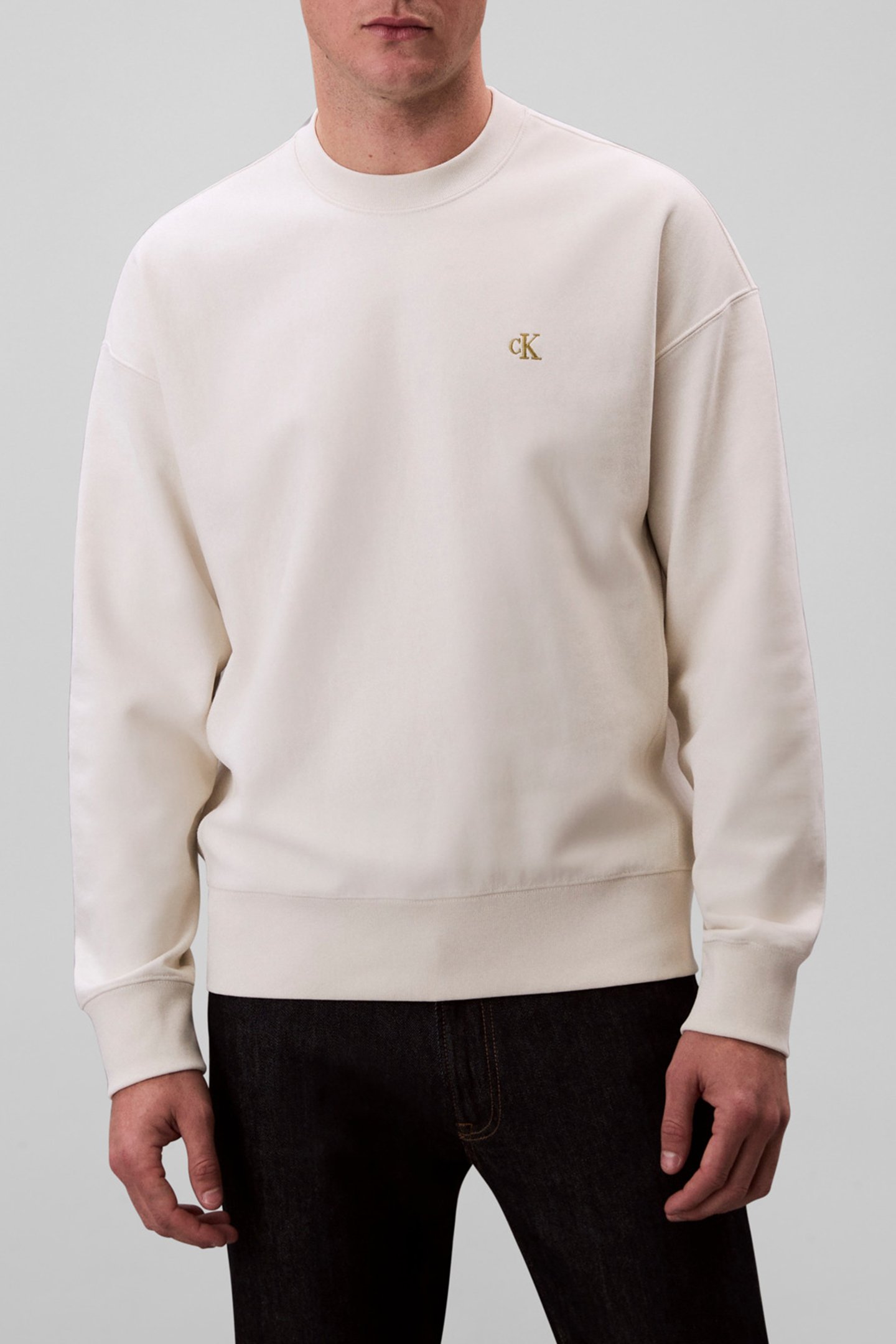PREMIUM TERRY MONOGRAM TOFU by Calvin Klein