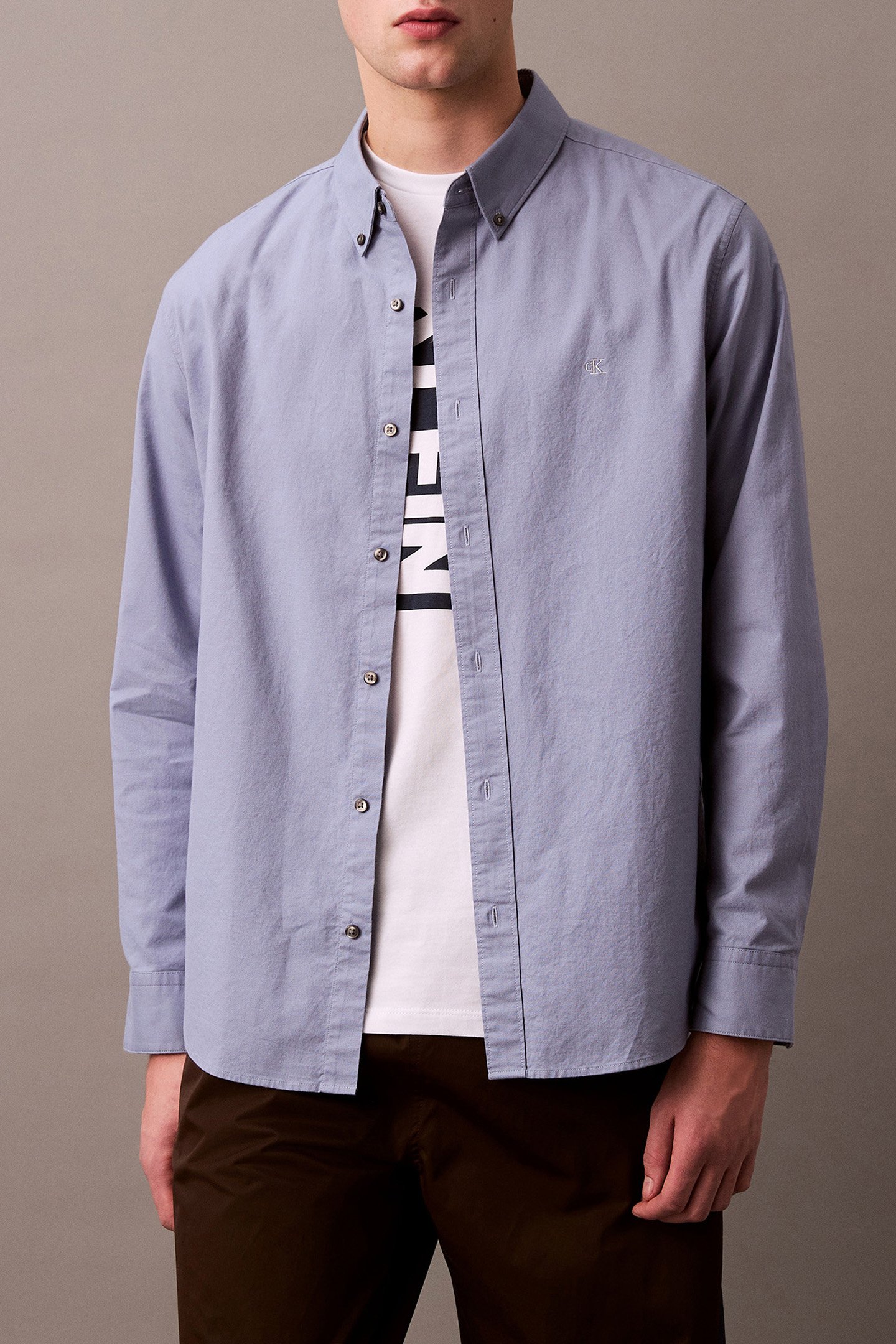 LS SOLID OXFORD CLASSIC TEMPEST by Calvin Klein