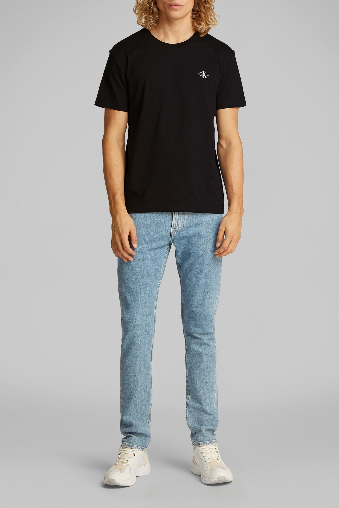 2 PACK MONOLOGO T-SH CK BLACK / CK BLACK 2