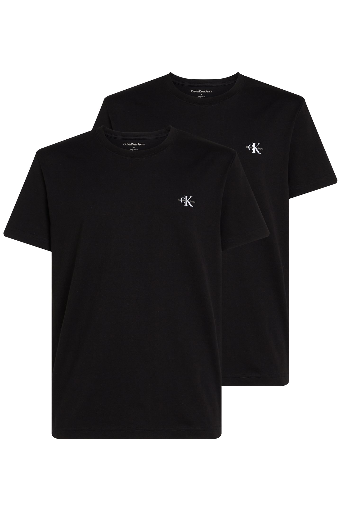 2 PACK MONOLOGO T-SH CK BLACK / CK BLACK 4