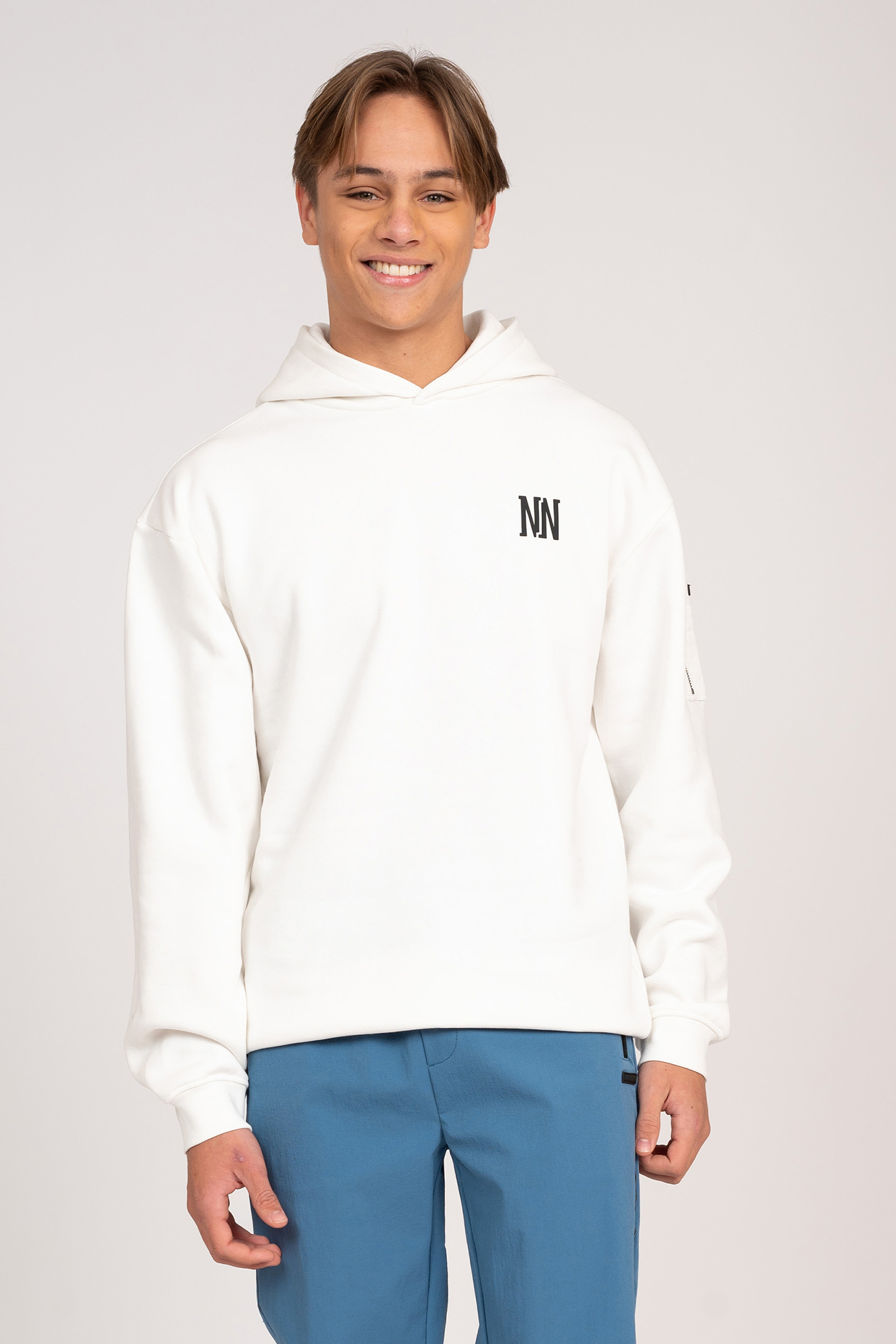 HOUSTON HOODIE OFF WHITE by NIK & NIK