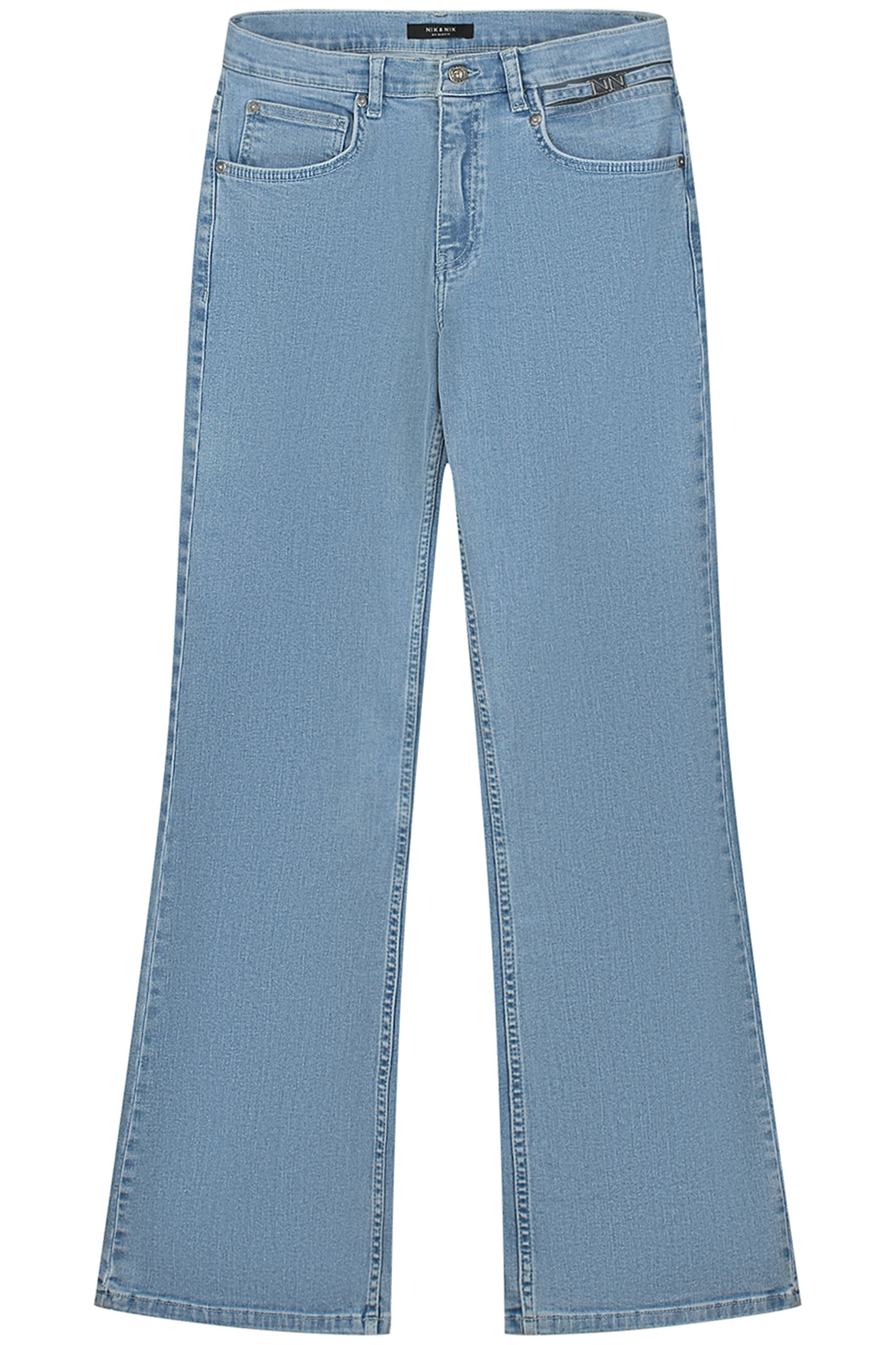 FLORE DENIM BRIGHT BLUE WASH 2