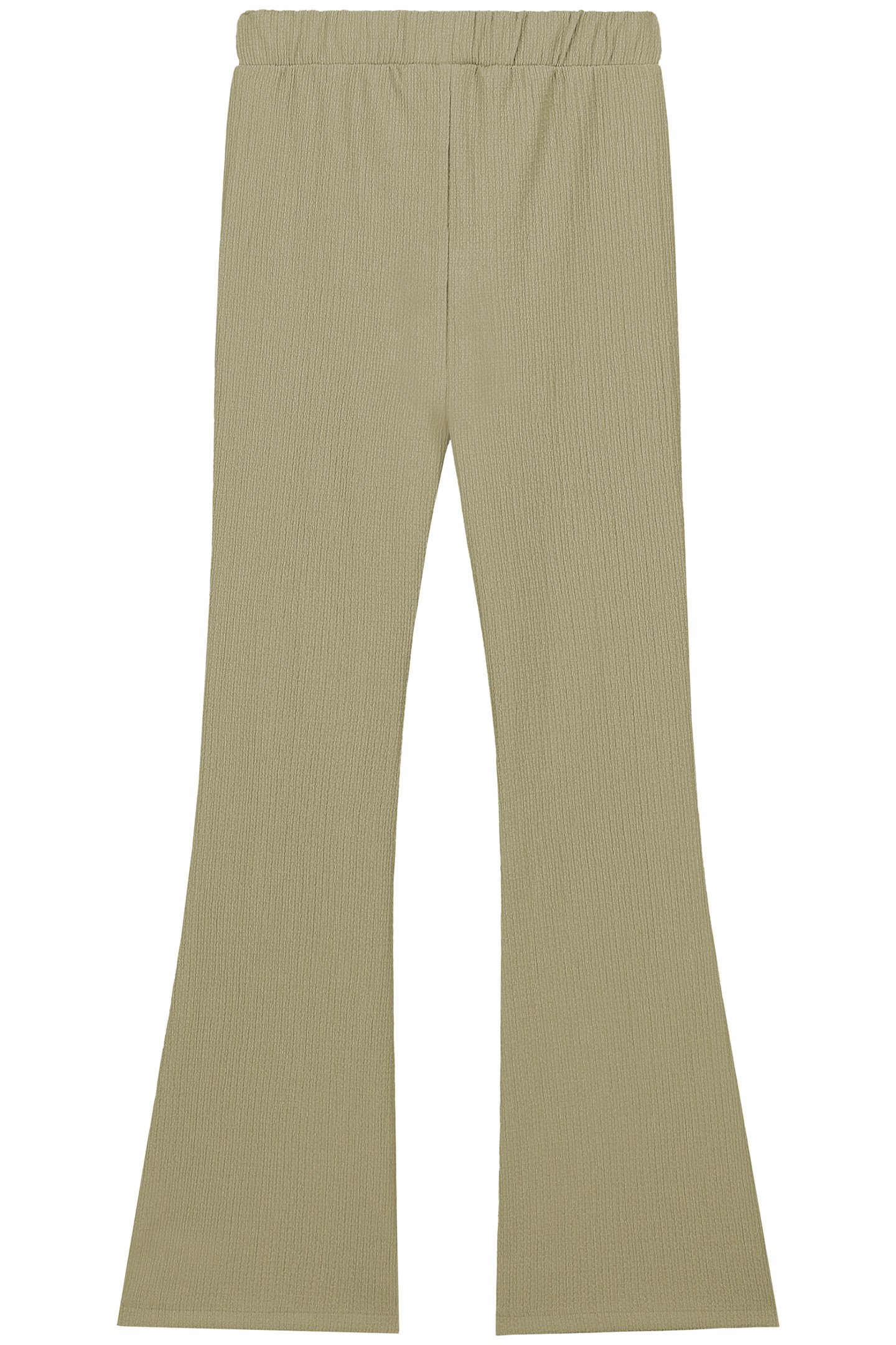 VONDA FLARED PANTS CROCODILE GREEN 3