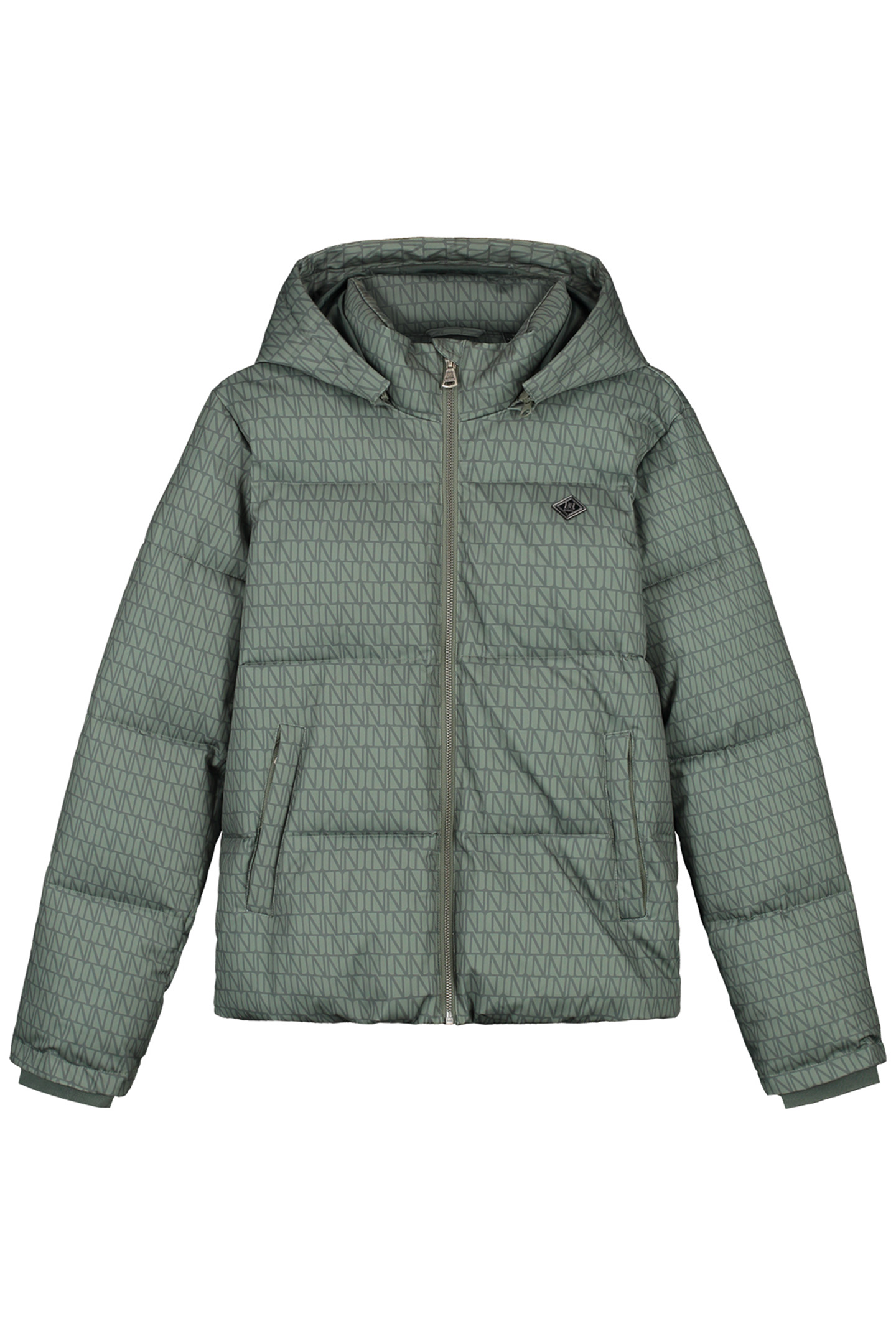 HARPER PUFFER JACKET CROCODILE GREEN 2