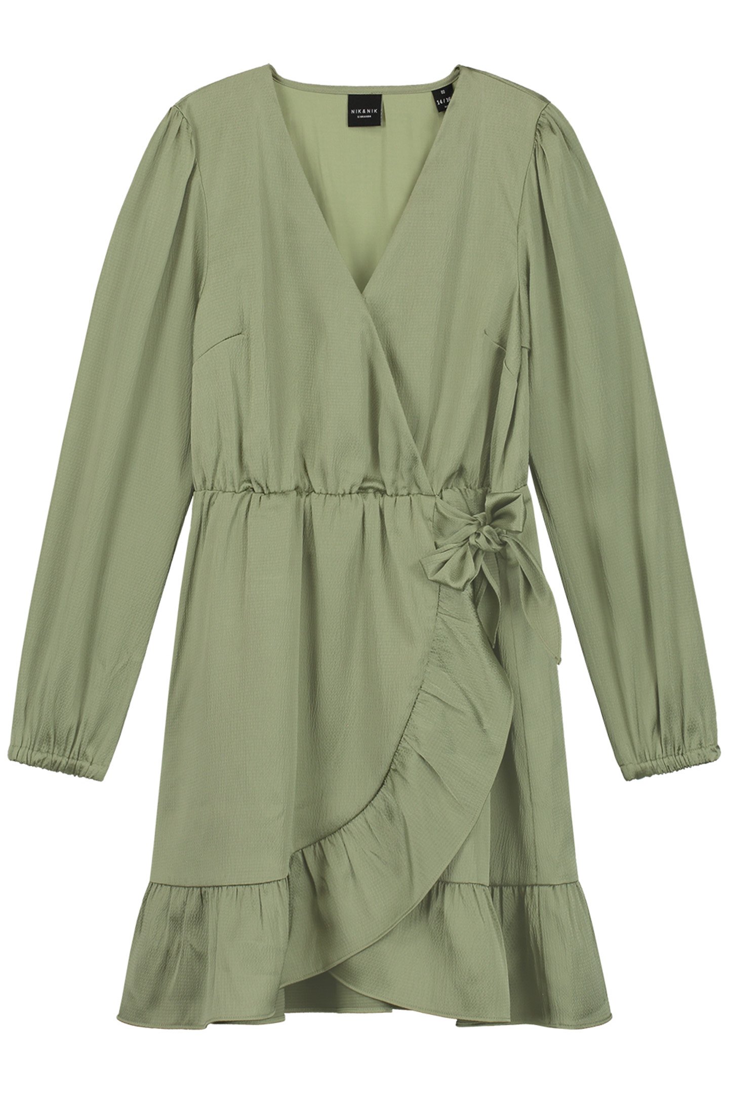 LENNOX DRESS CROCODILE GREEN by NIK & NIK