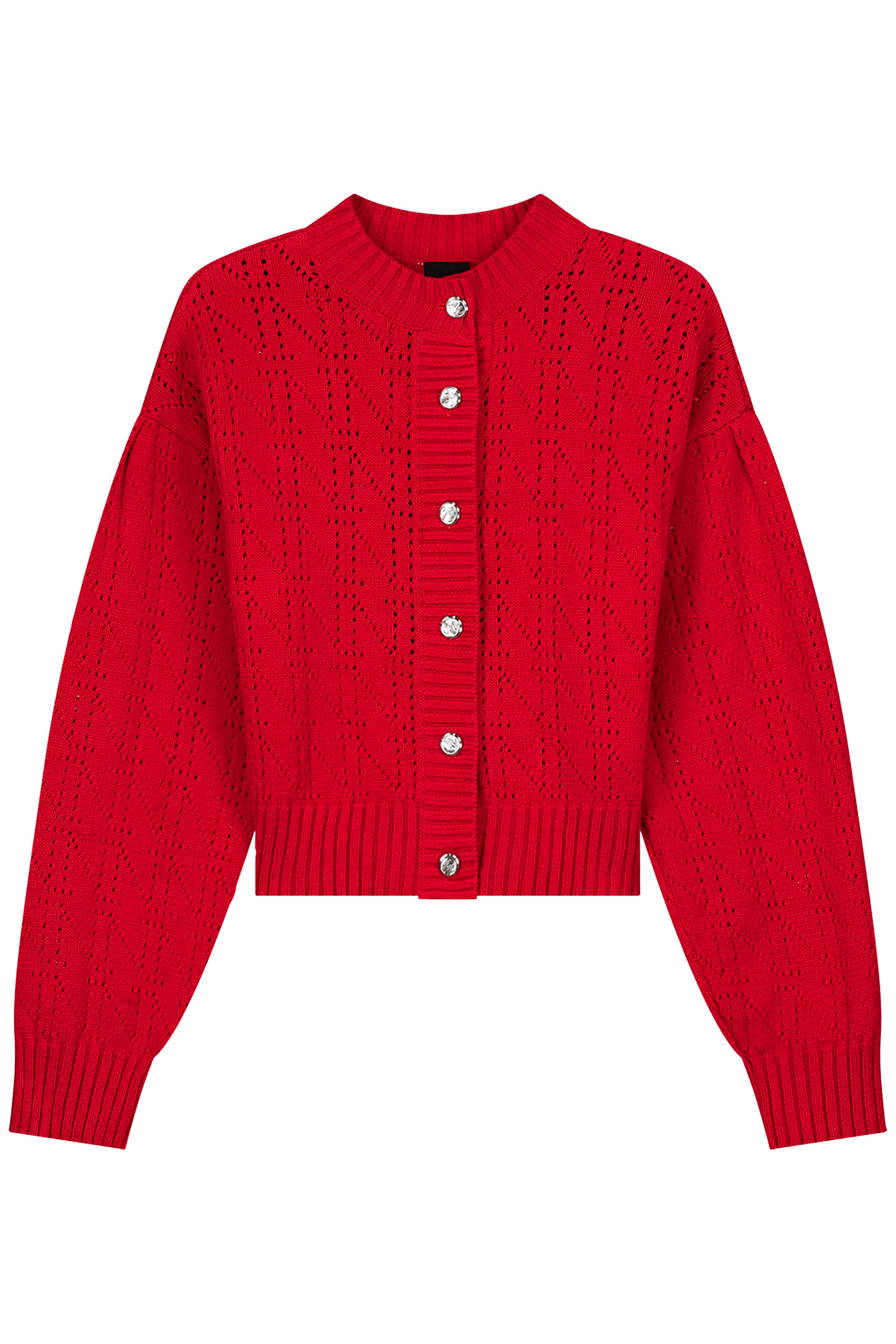 MINCO CARDIGAN RUBY RED 2