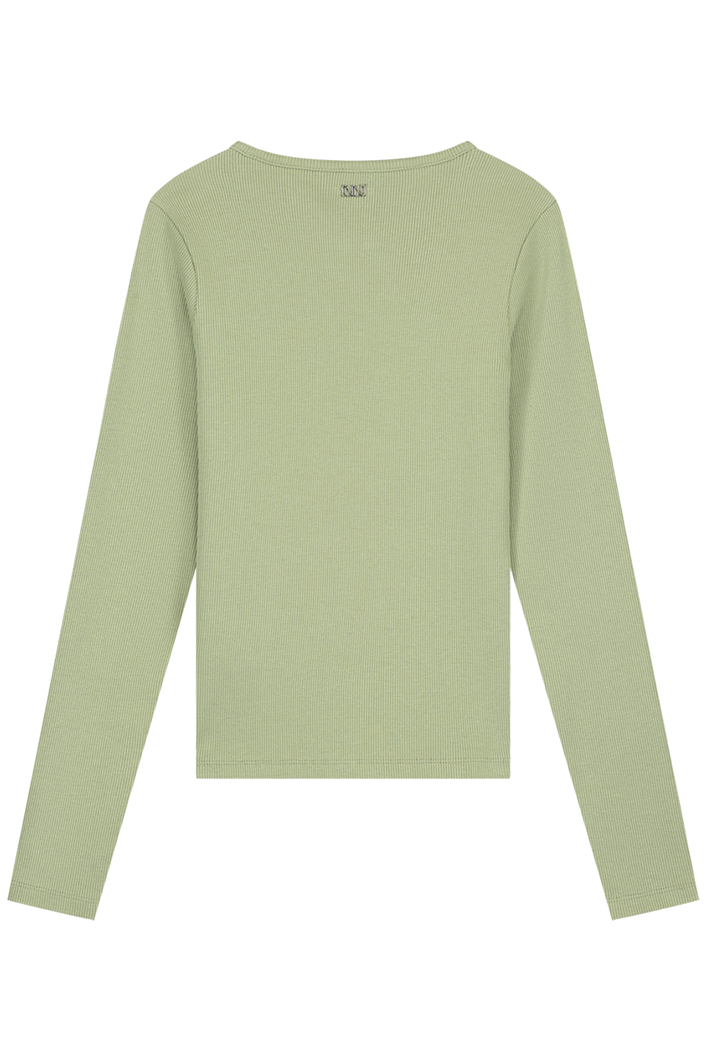 PRESLEY LS RIB TOP CROCODILE GREEN 3