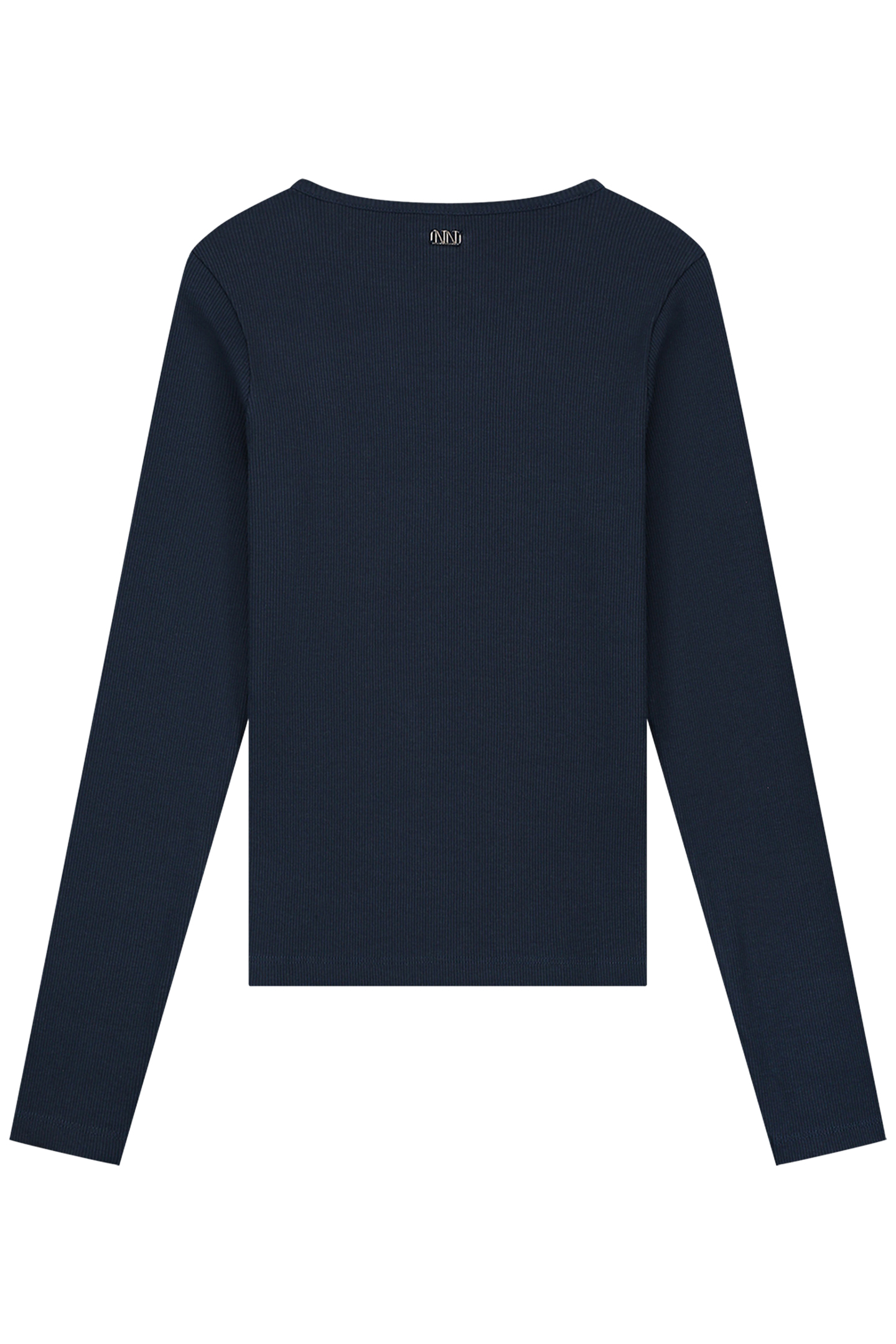 PRESLEY LS RIB TOP DARK NIGHT 3