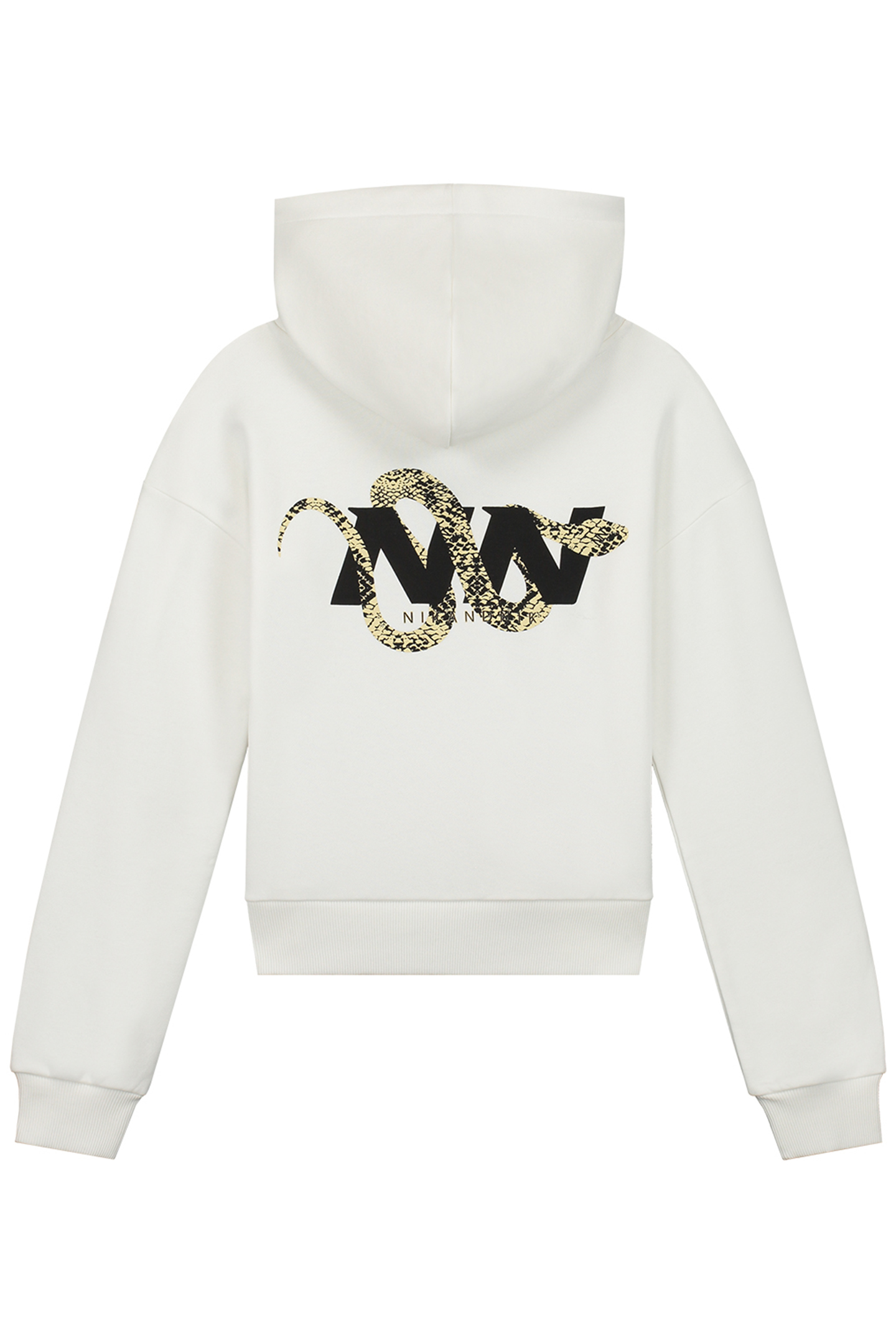 SNAKE HOODIE OFF WHITE/OAT 4