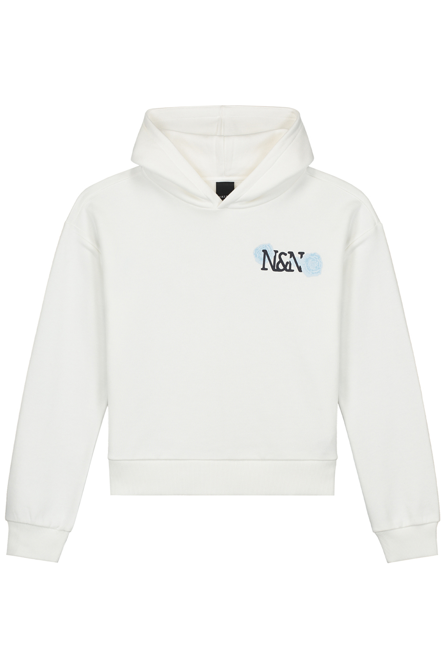 LACIE HOODIE OFF WHITE/SKY BLUE 2